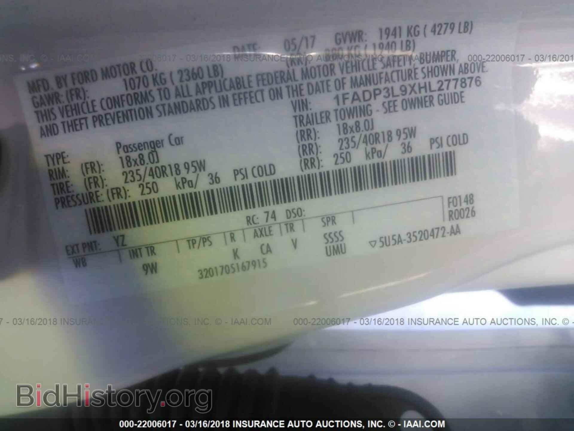 2017 Ford Focus - VIN: 1FADP3L9XHL277876 - Photo 9