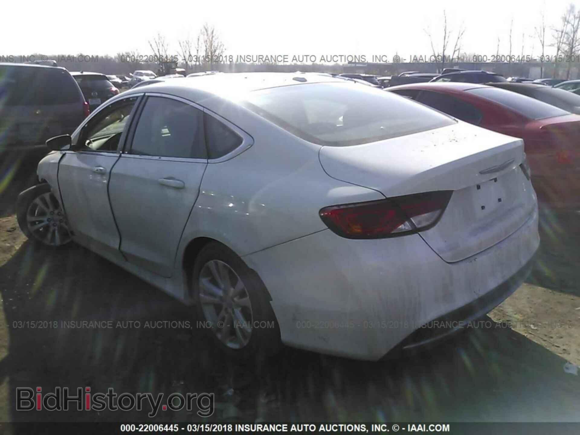2015 Chrysler 200 - VIN: 1C3CCCAB3FN634974 - Фото 3