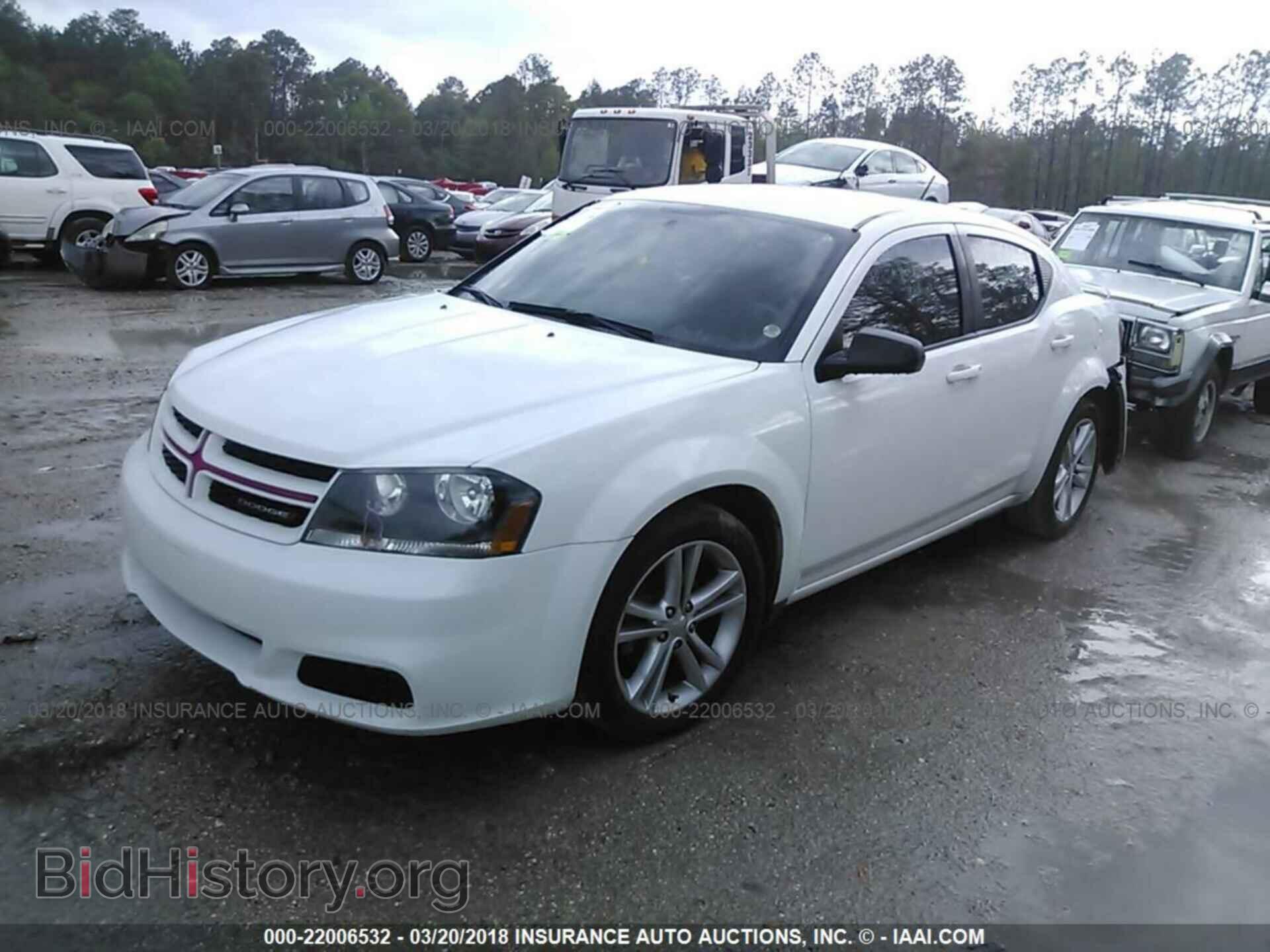 2013 Dodge Avenger - VIN: 1C3CDZAG7DN769111 - Фото 2