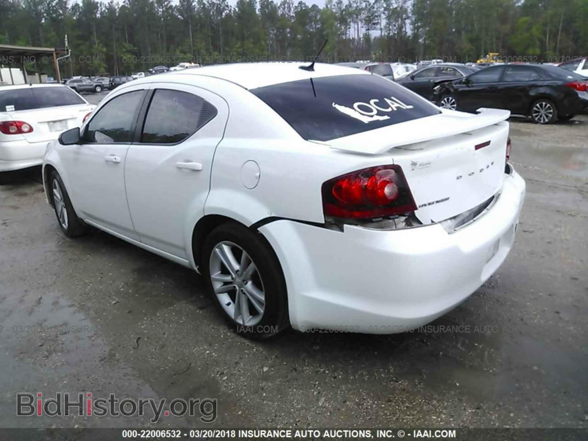 2013 Dodge Avenger - VIN: 1C3CDZAG7DN769111 - Фото 3