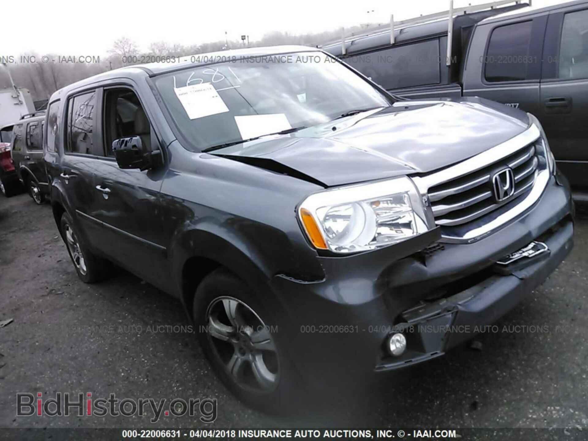 Photo 5FNYF4H43DB025661 - Honda Pilot 2013