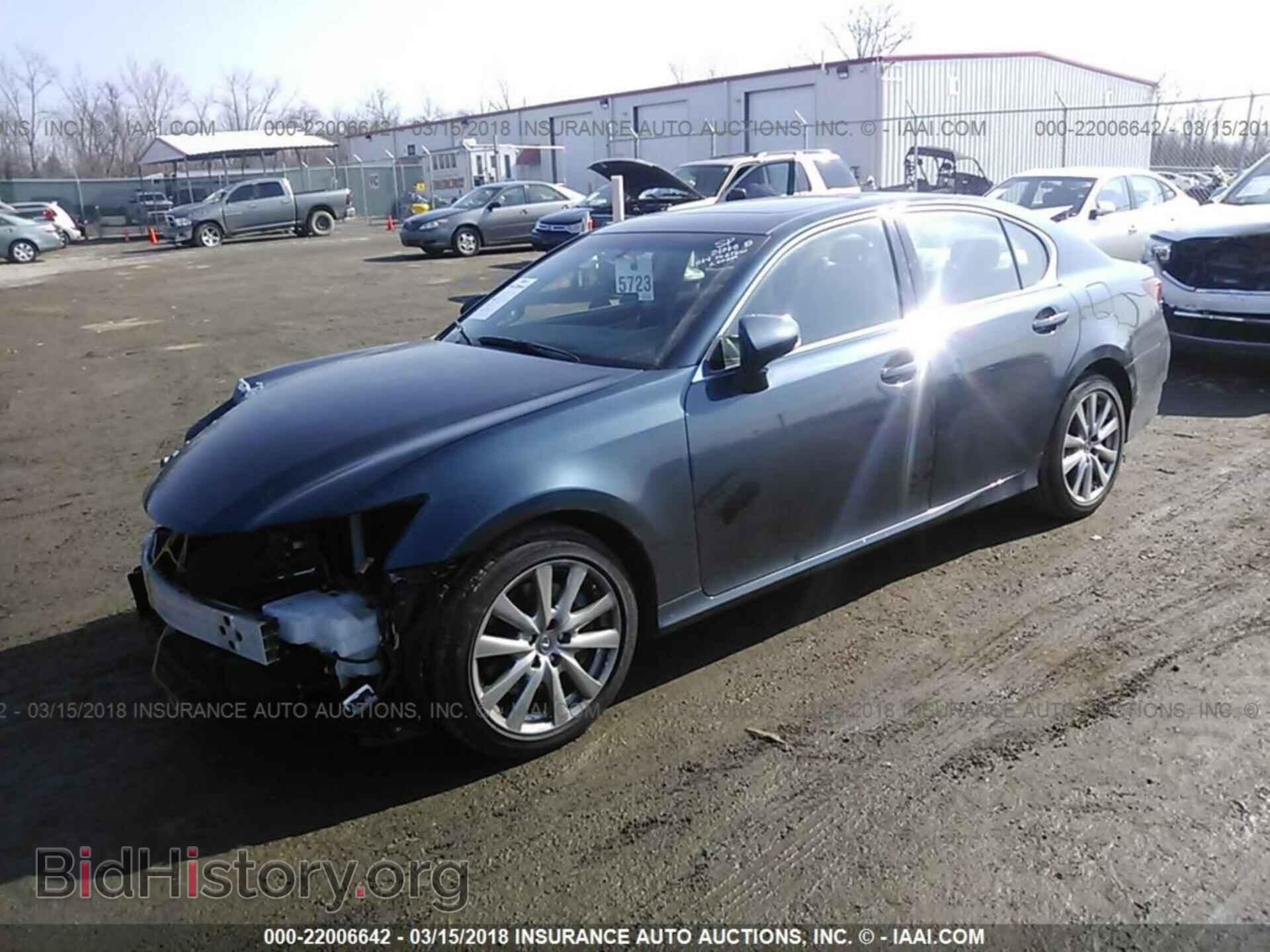 2013 Lexus Gs - VIN: JTHCE1BL3D5006863 - Фото 2