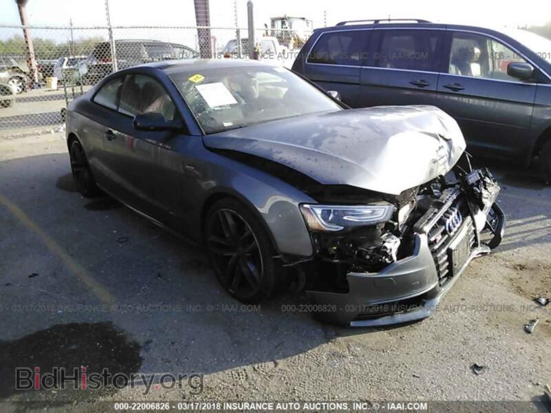 2016 Audi S5 (VIN WAUC4AFR2GA031880) — photo 1 of 10, IAAI, damage: front end