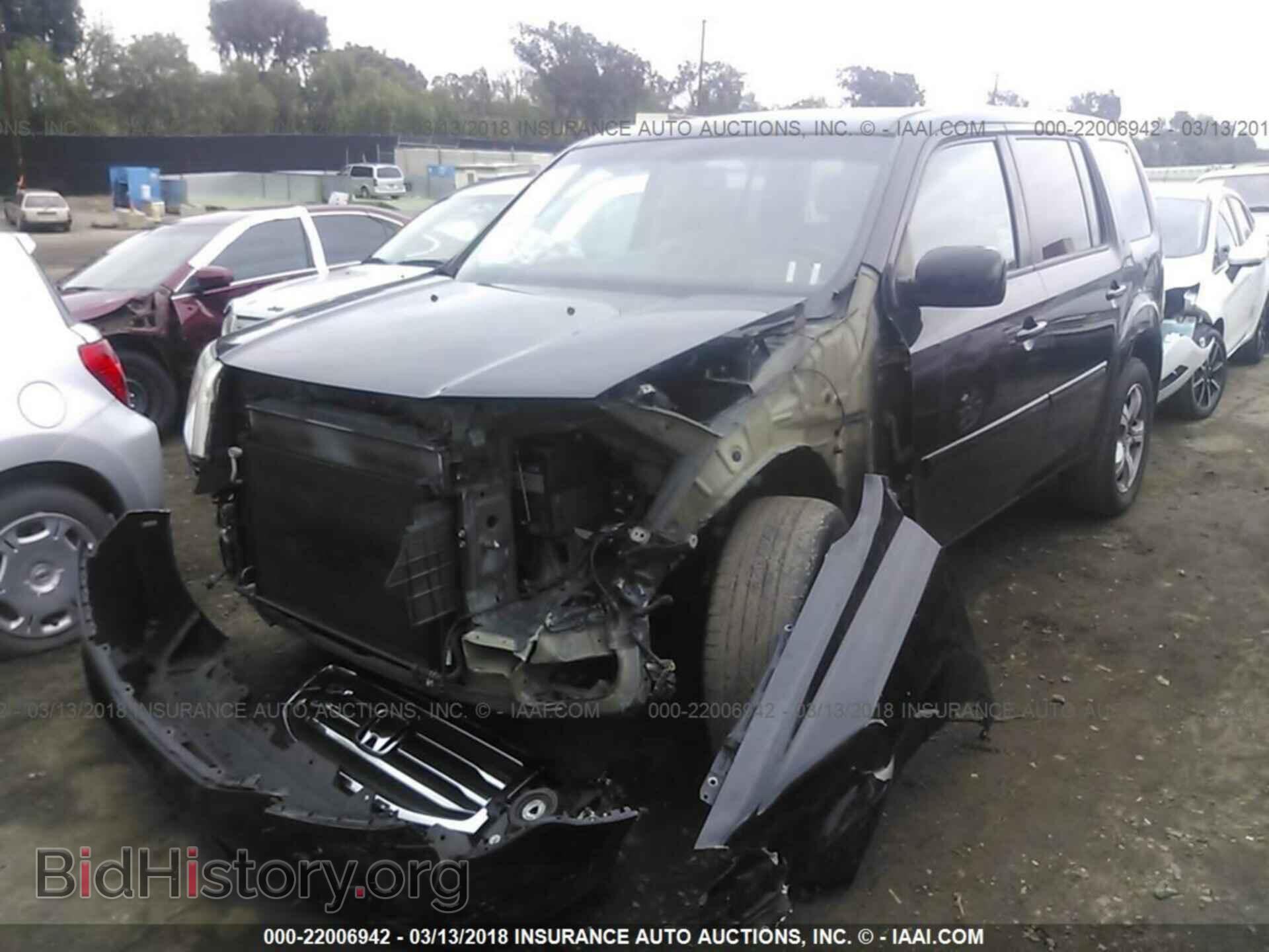 2012 Honda Pilot - VIN: 5FNYF3H51CB041844 - Фото 2