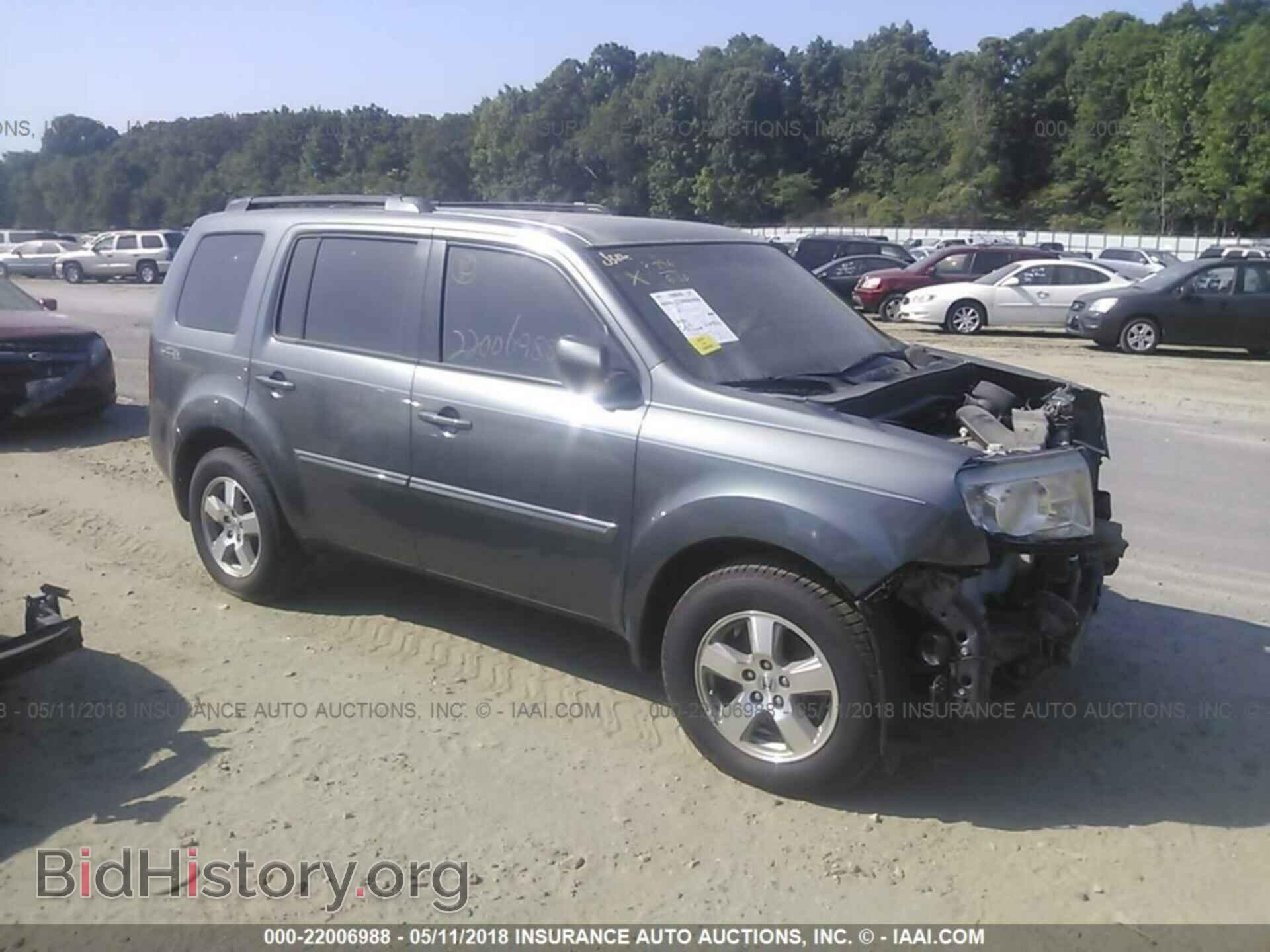 Фотография 5FNYF4H52BB036303 - Honda Pilot 2011