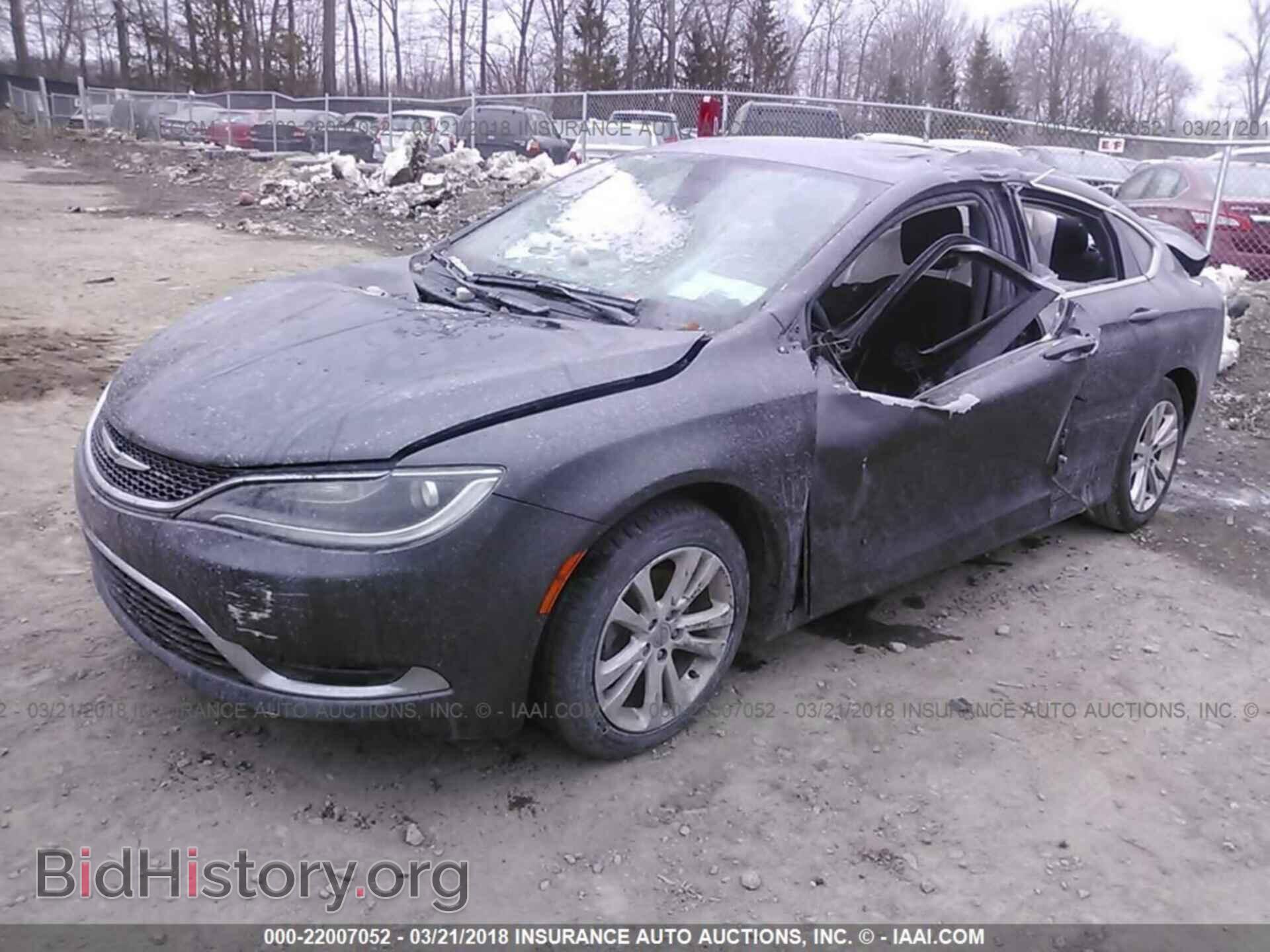 2015 Chrysler 200 - VIN: 1C3CCCAB5FN704281 - Фото 2