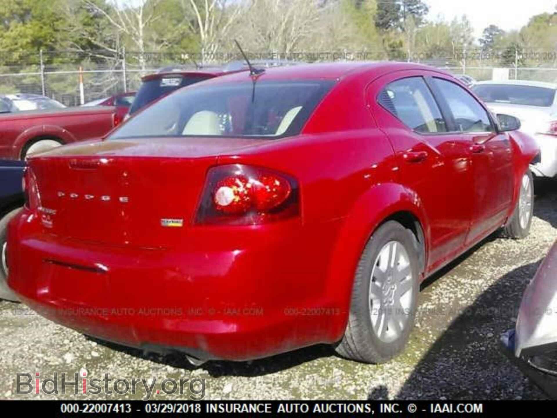 2012 Dodge Avenger - VIN: 1C3CDZAG7CN269741 - Фото 4
