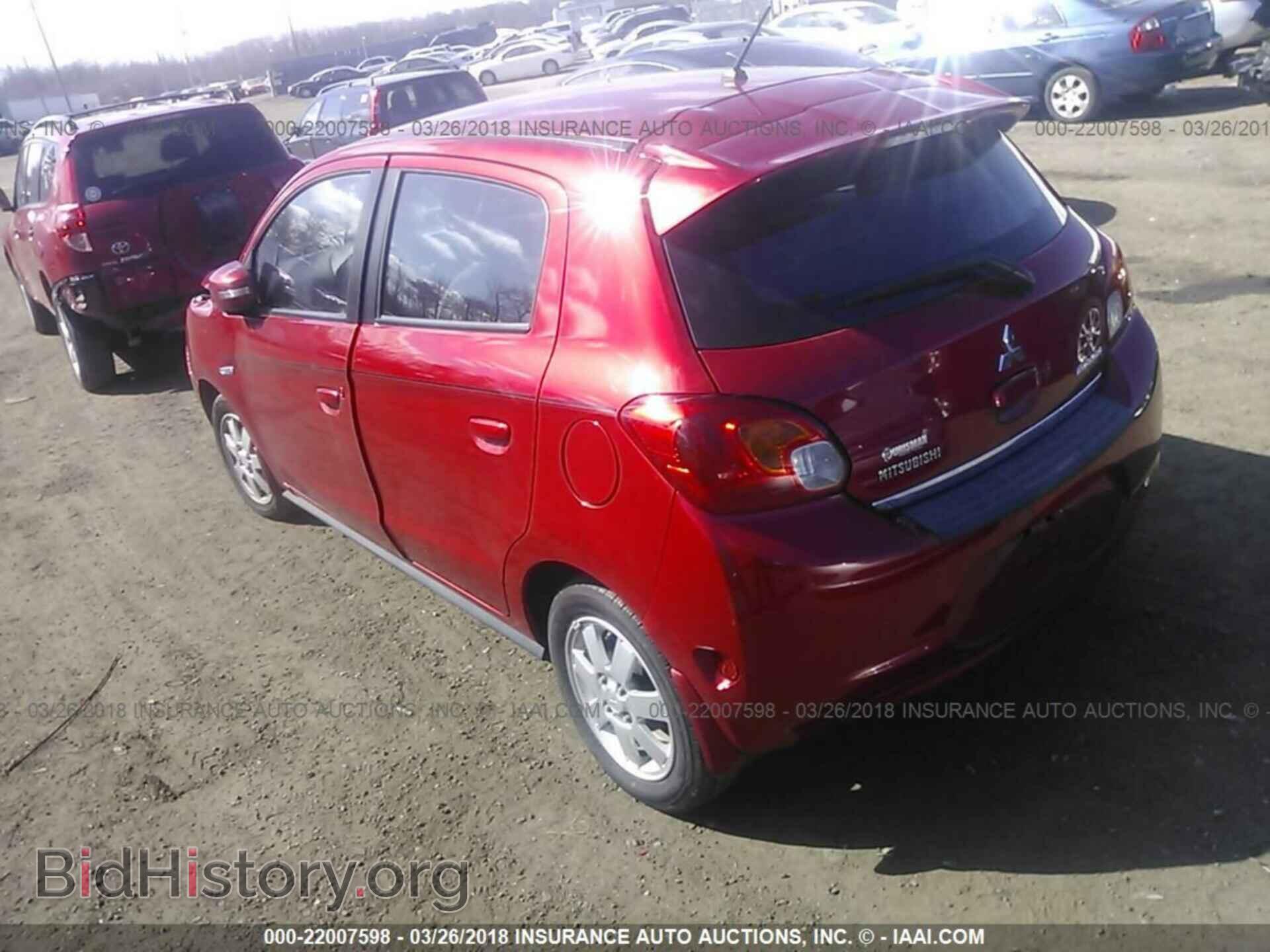 2015 Mitsubishi Mirage - VIN: ML32A4HJ7FH002335 - Фото 3