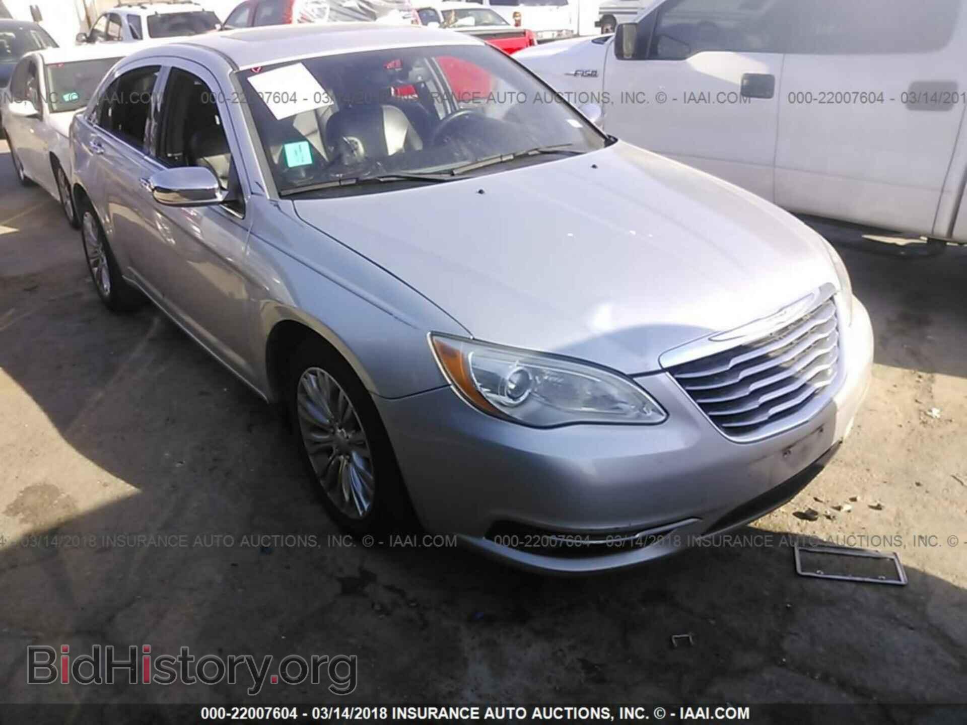 Фотография 1C3CCBCG0CN233686 - Chrysler 200 2012