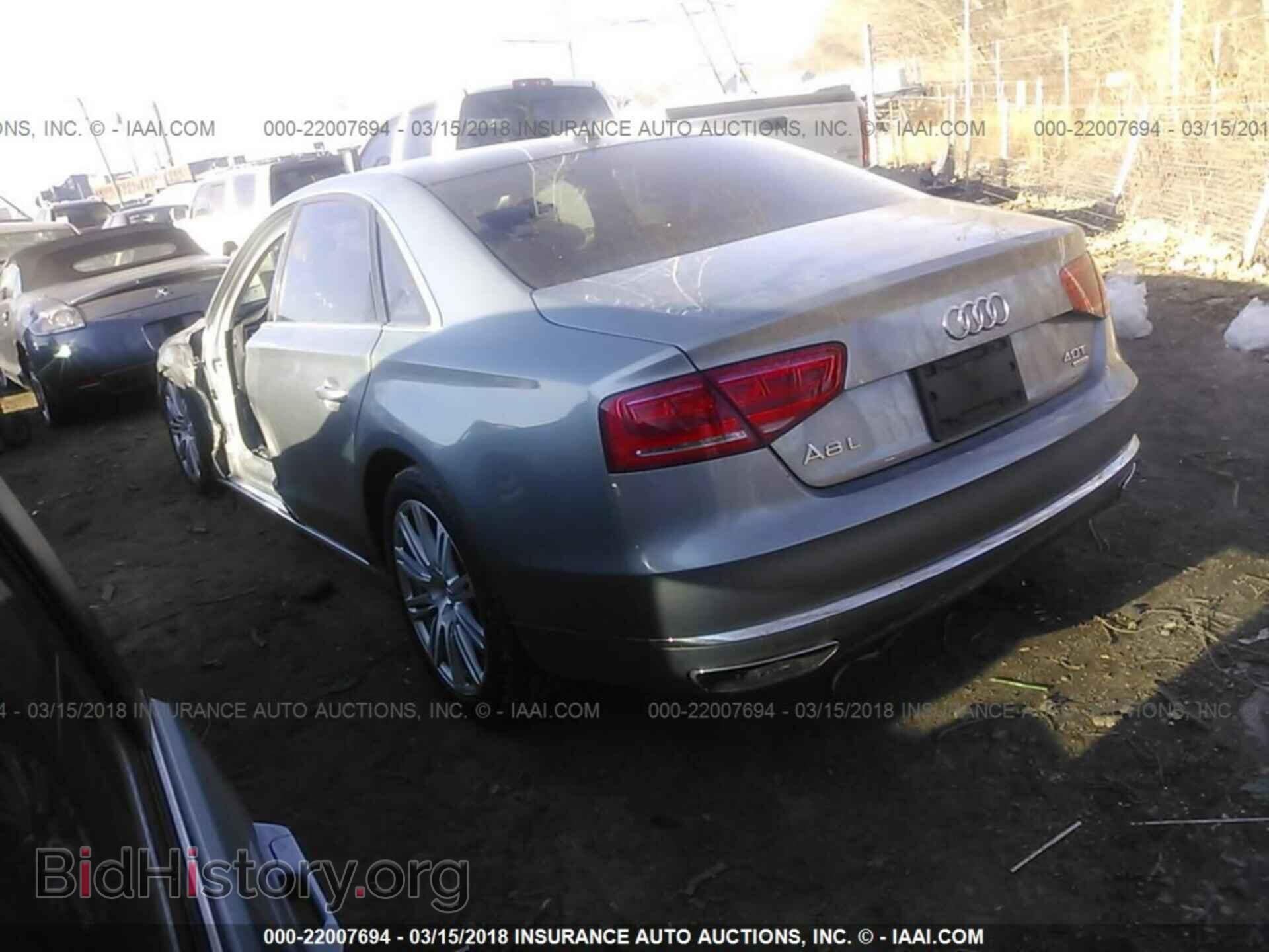 2013 Audi A8 - VIN: WAUR2AFD4DN007914 - Фото 3