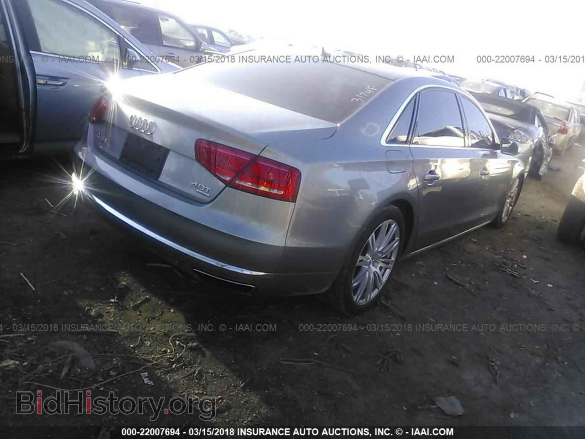 2013 Audi A8 - VIN: WAUR2AFD4DN007914 - Фото 4