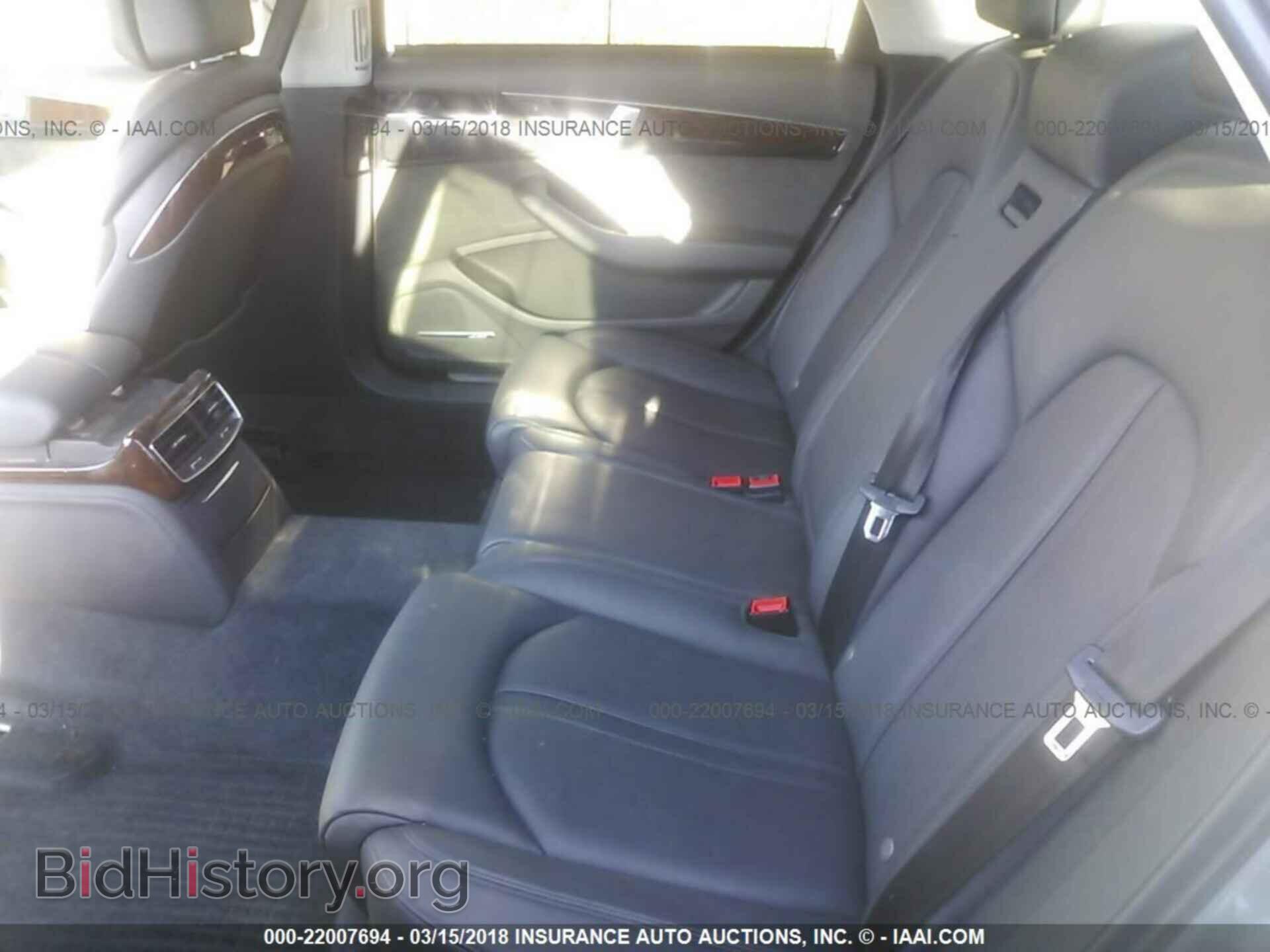 2013 Audi A8 - VIN: WAUR2AFD4DN007914 - Фото 8