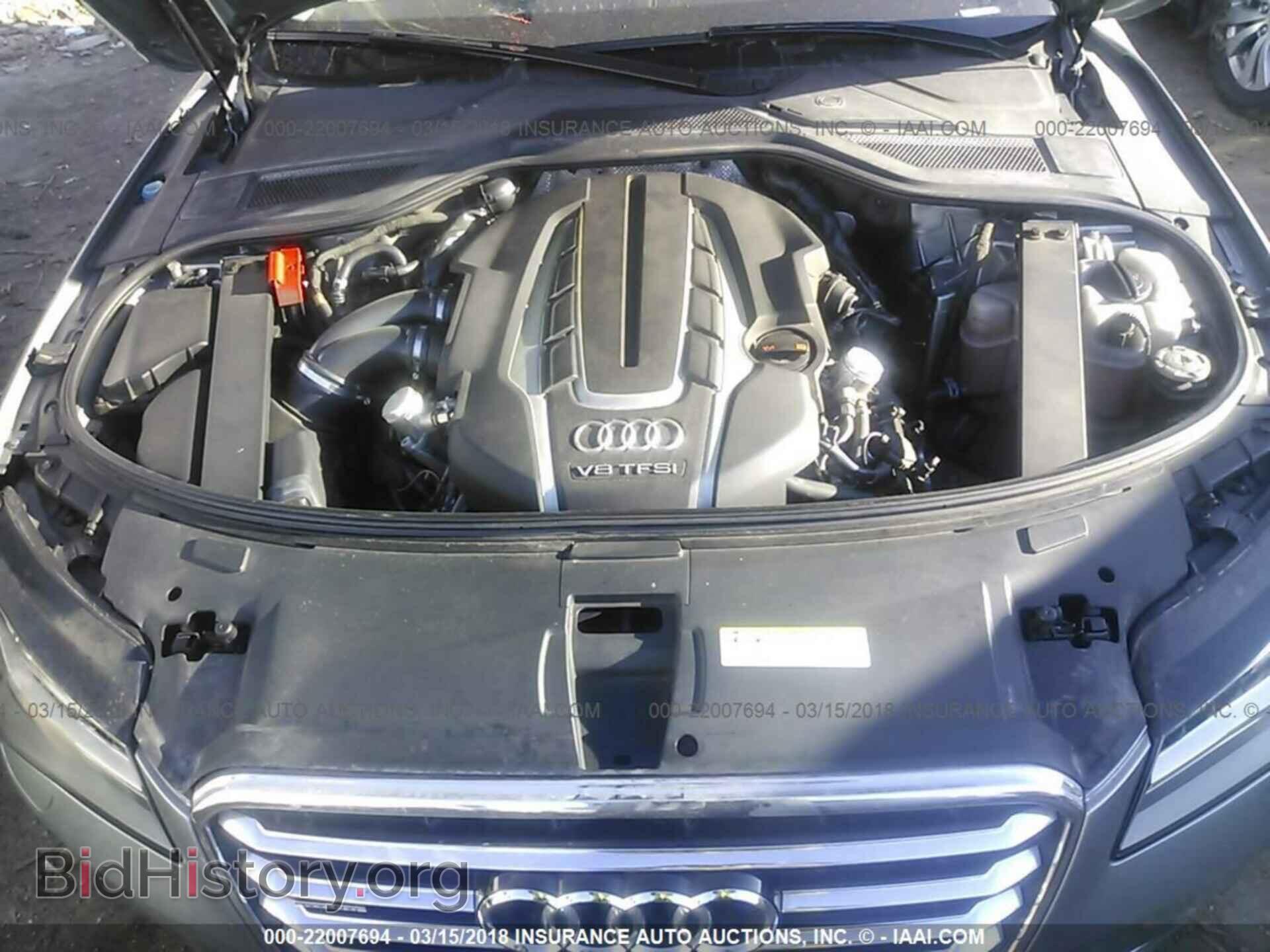 2013 Audi A8 - VIN: WAUR2AFD4DN007914 - Фото 10