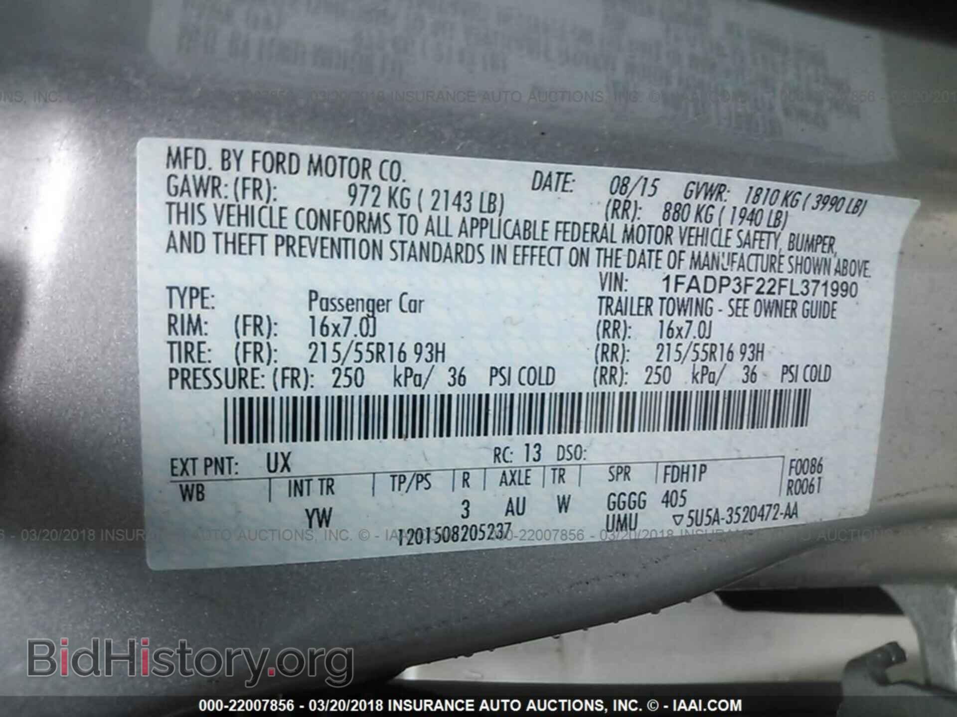 2015 Ford Focus - VIN: 1FADP3F22FL371990 - Photo 9