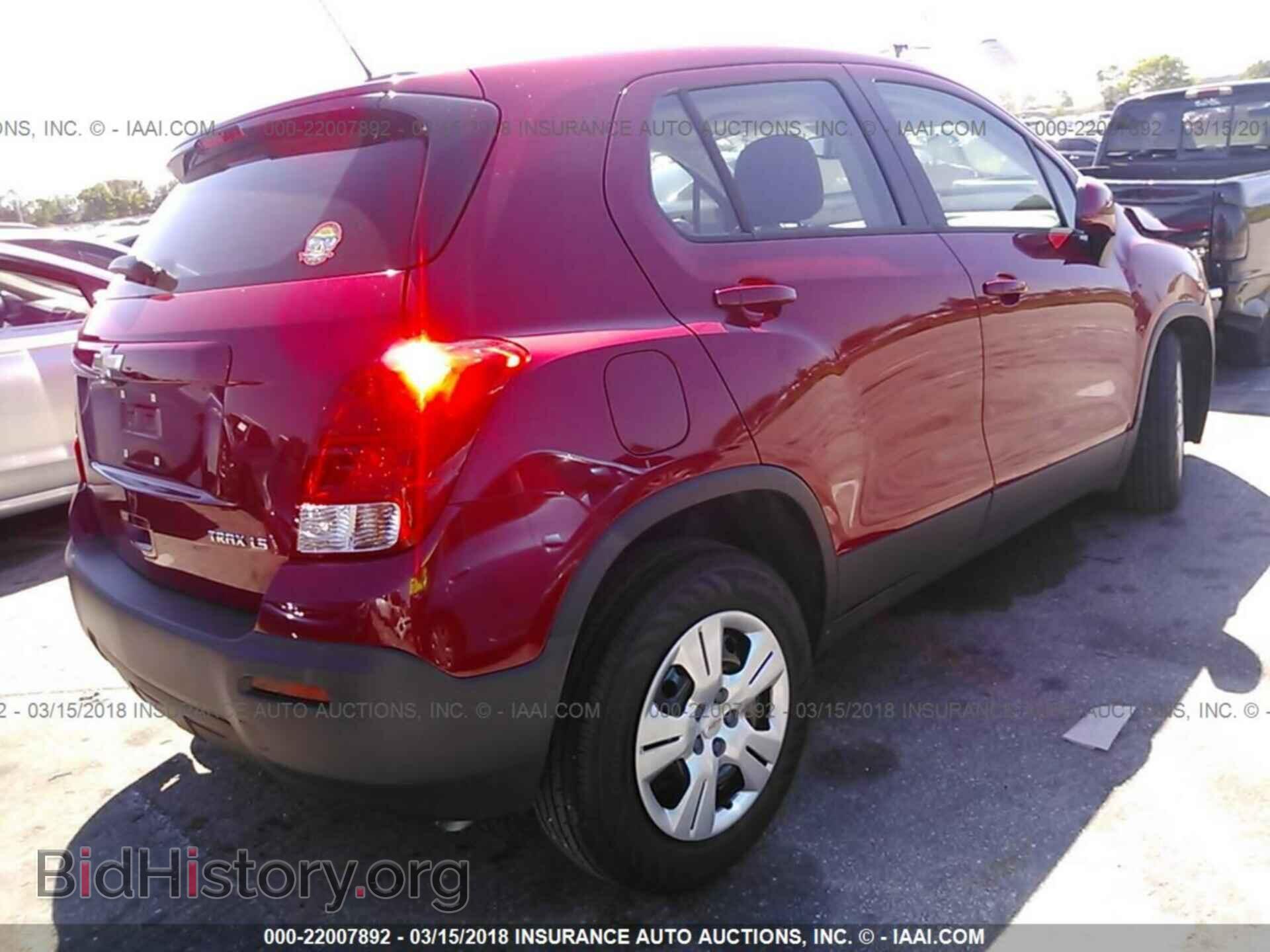 2015 Chevrolet Trax - VIN: KL7CJKSB8FB200610 - Фото 4