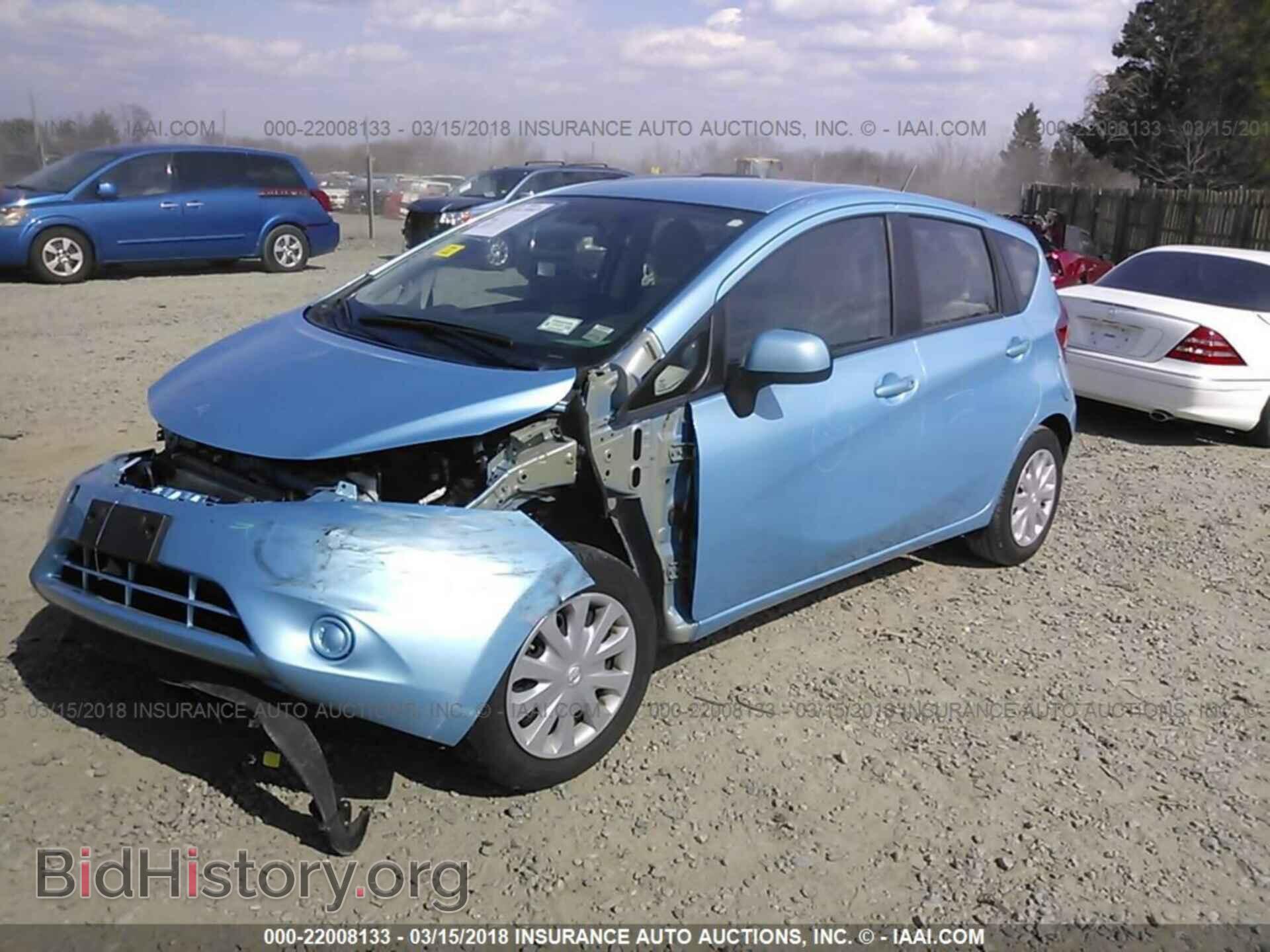 2014 Nissan Versa note - VIN: 3N1CE2CPXEL436807 - Фото 2