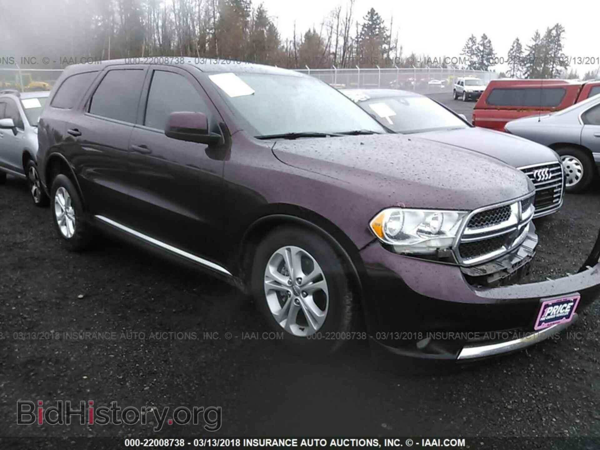 Photo 1C4RDHAG5CC257874 - Dodge Durango 2012