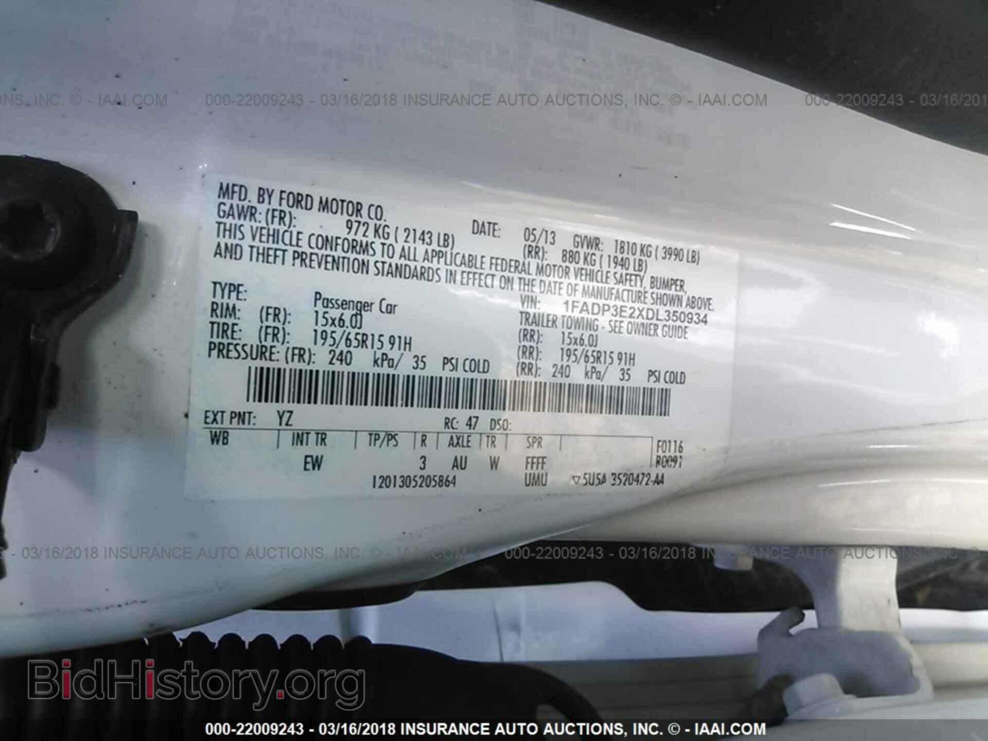 2013 Ford Focus - VIN: 1FADP3E2XDL350934 - Photo 9