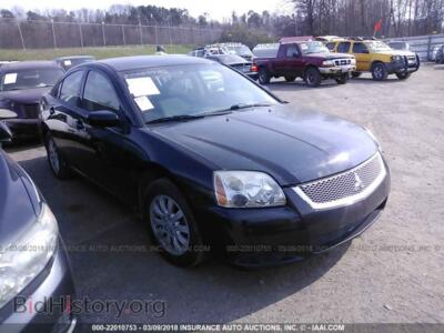 2012 Mitsubishi GALANT, черный — VIN 4A32B2FF4CE016040, IAAI