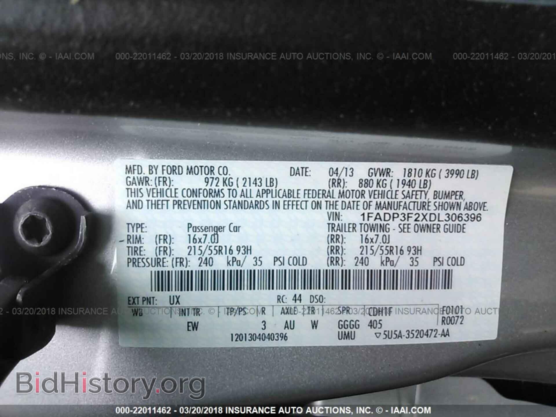 2013 Ford Focus - VIN: 1FADP3F2XDL306396 - Photo 9