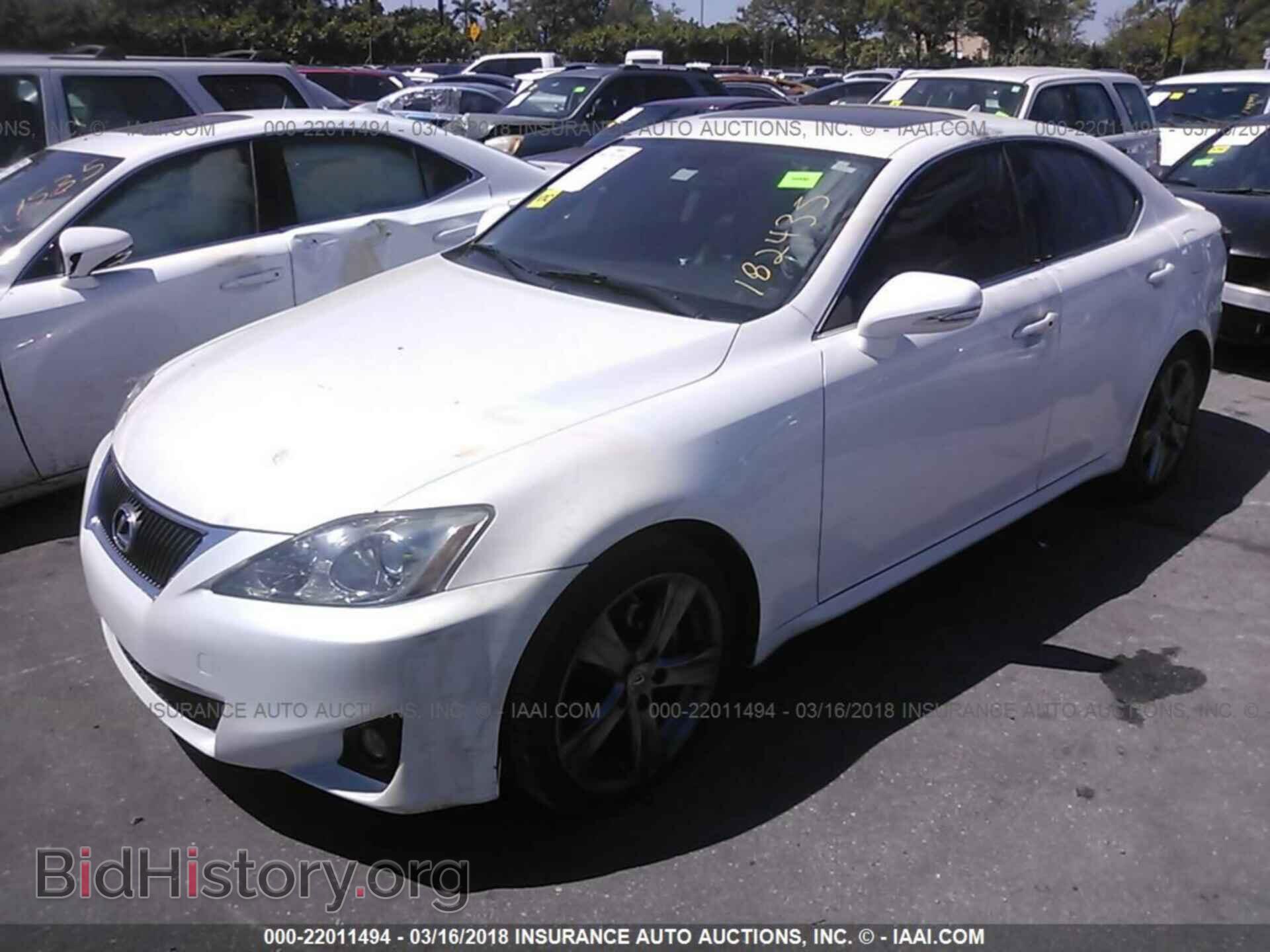 2012 Lexus Is - VIN: JTHBF5C20C5182435 - Photo 2