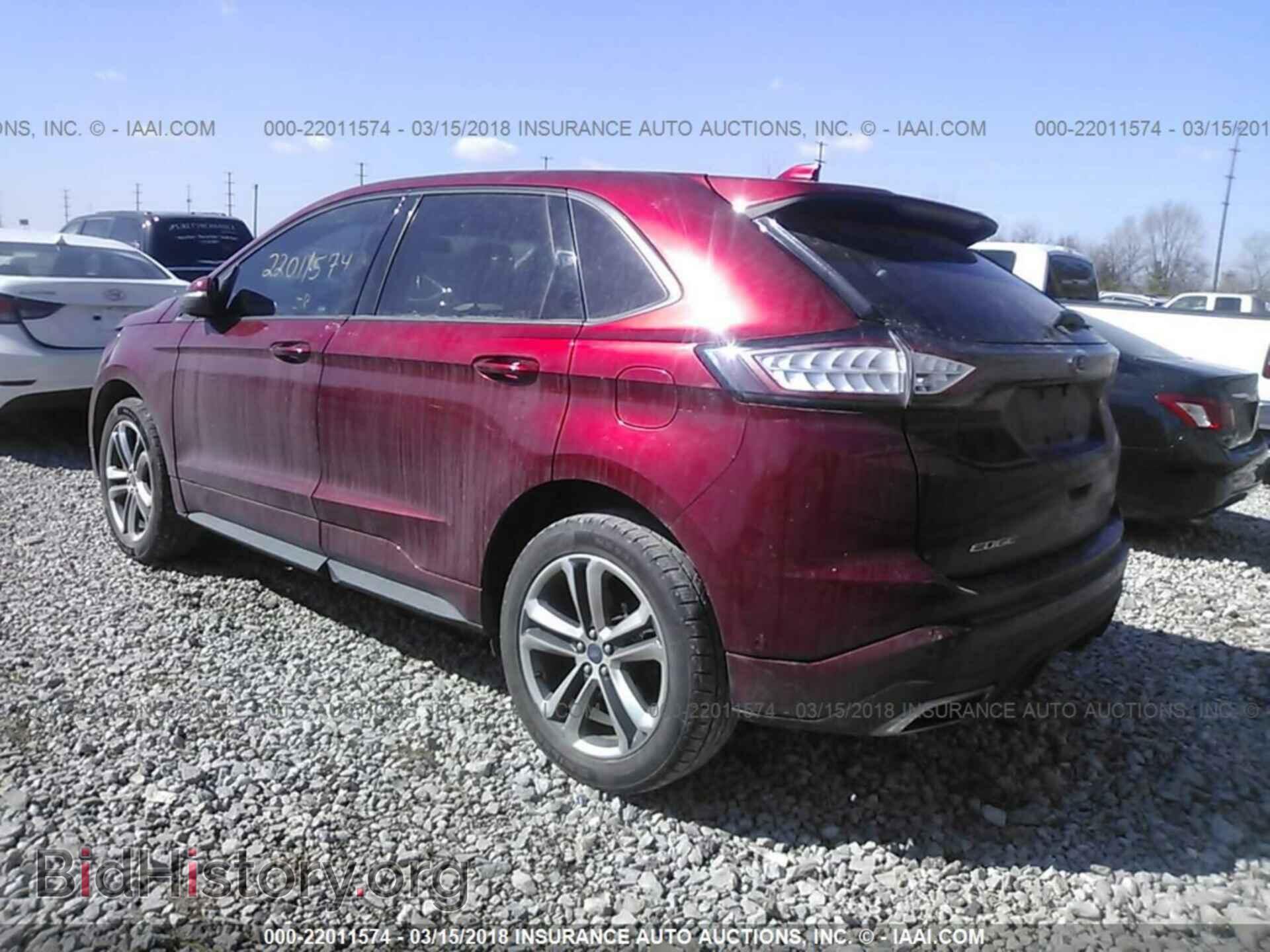 2015 Ford Edge - VIN: 2FMTK4AP0FBB59520 - Photo 3