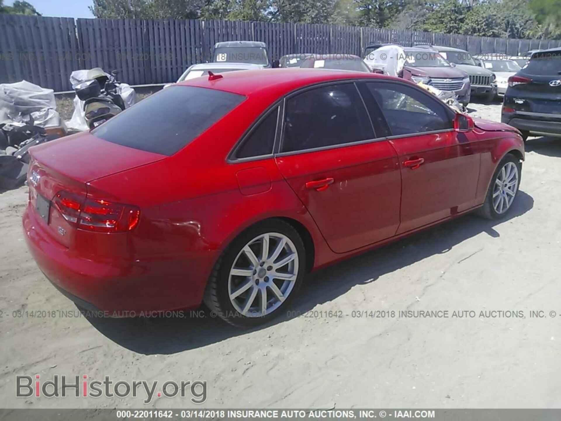 2011 Audi A4 - VIN: WAUDFAFL8BA080536 - Фото 4