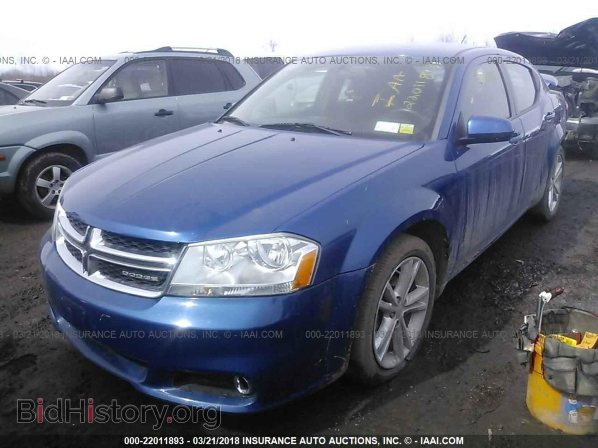 2012 Dodge Avenger - VIN: 1C3CDZEG8CN148565 - Фото 2