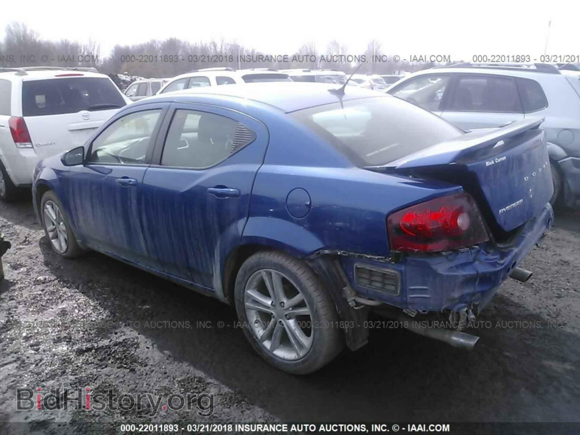 2012 Dodge Avenger - VIN: 1C3CDZEG8CN148565 - Фото 3