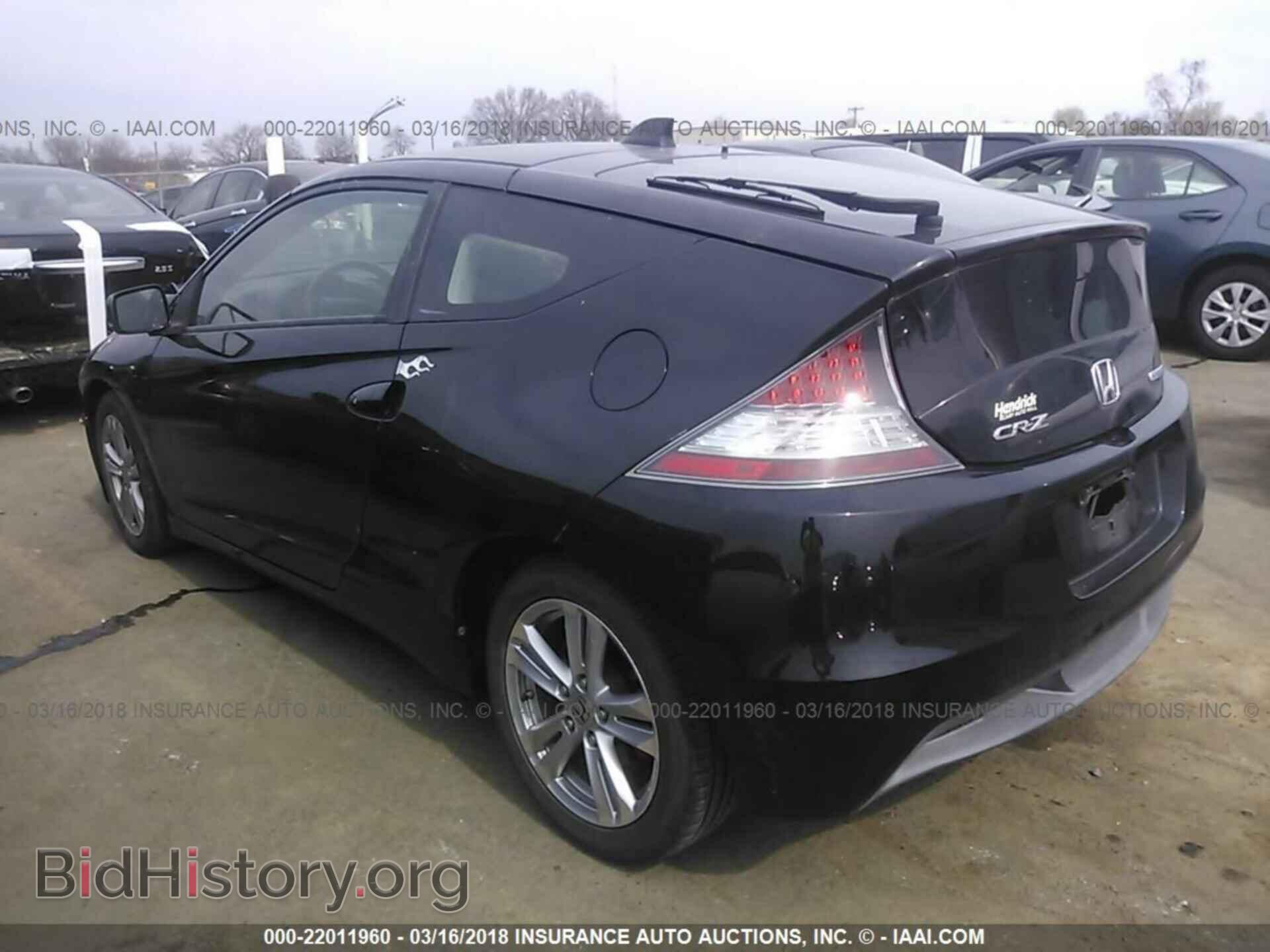 2011 Honda Cr-z - VIN: JHMZF1D67BS009987 - Фото 3