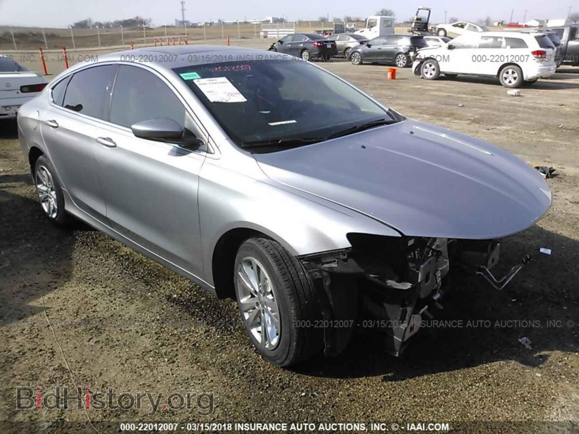 Фотография 1C3CCCAB5FN679690 - Chrysler 200 2015