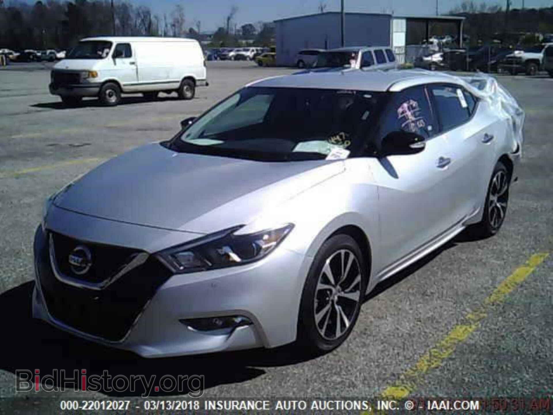 Фотография 1N4AA6AP1JC360447 - Nissan Maxima 2018