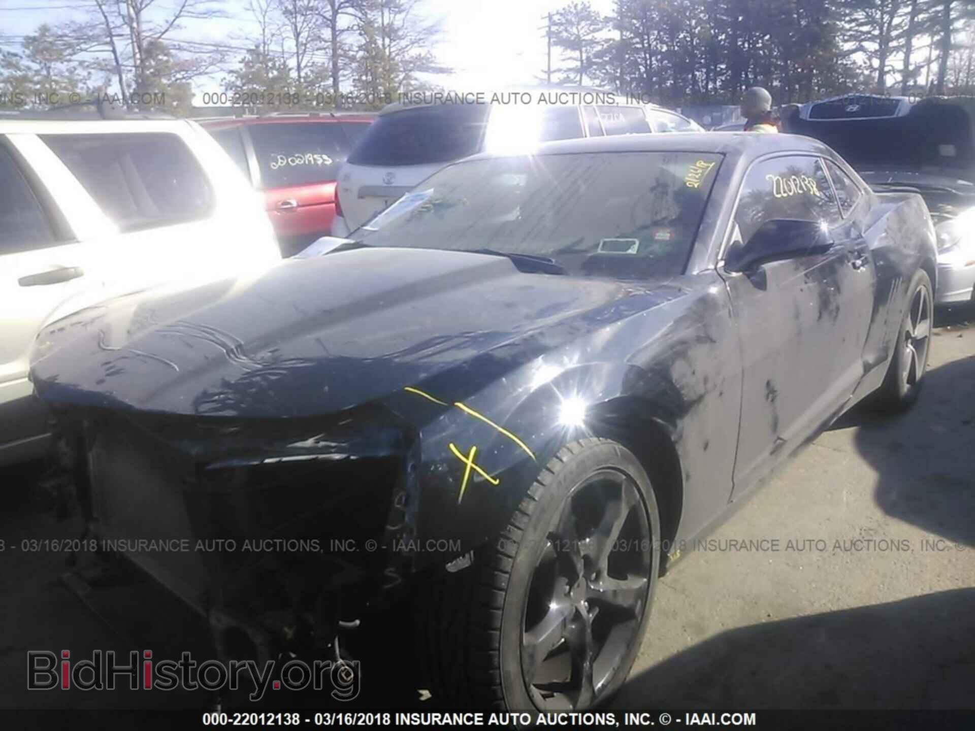 2015 Chevrolet Camaro - VIN: 2G1FF1E38F9267587 - Фото 2