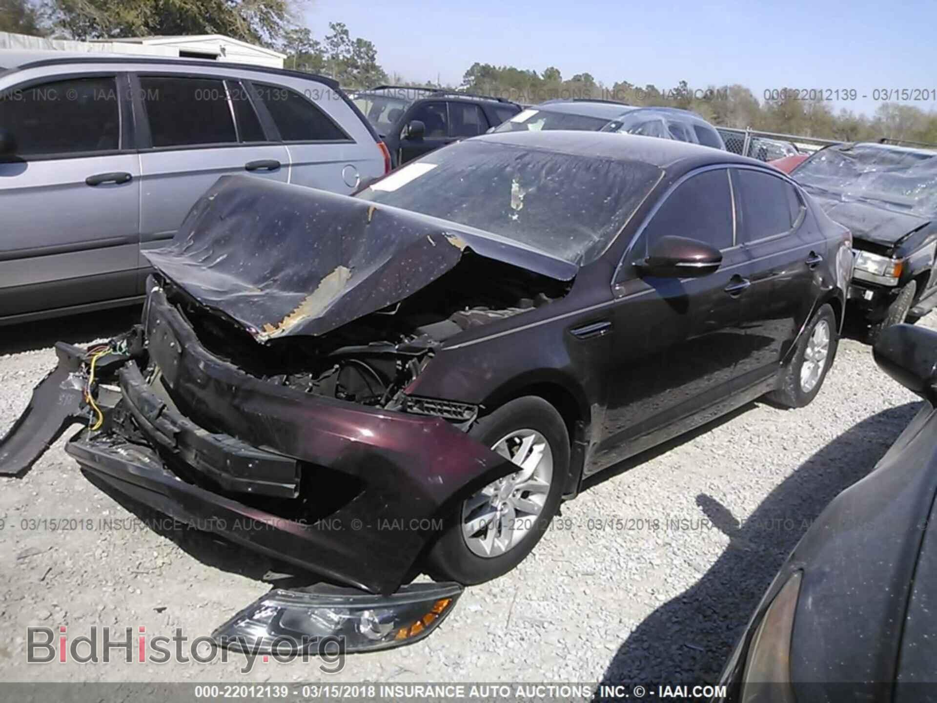2012 Kia Optima - VIN: 5XXGM4A78CG022952 - Фото 2