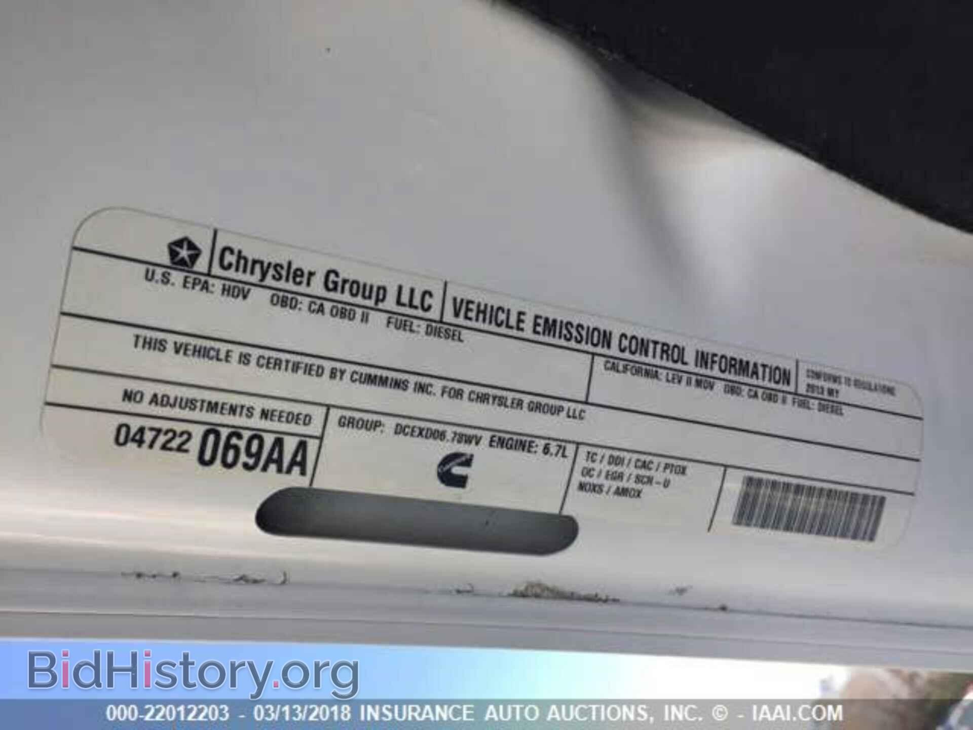2013 Ram 3500 - VIN: 3C63RRAL2DG542001 - Photo 9