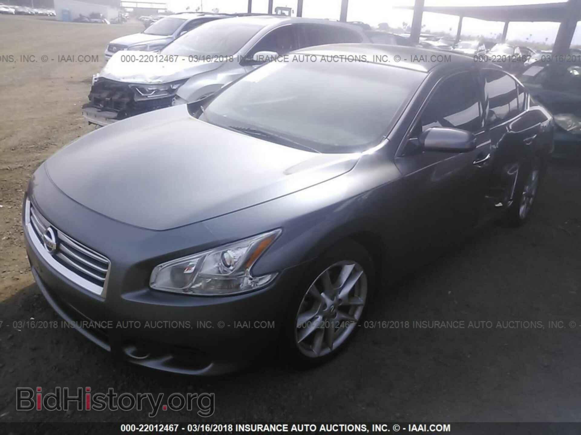2014 Nissan Maxima - VIN: 1N4AA5AP8EC434057 - Фото 2