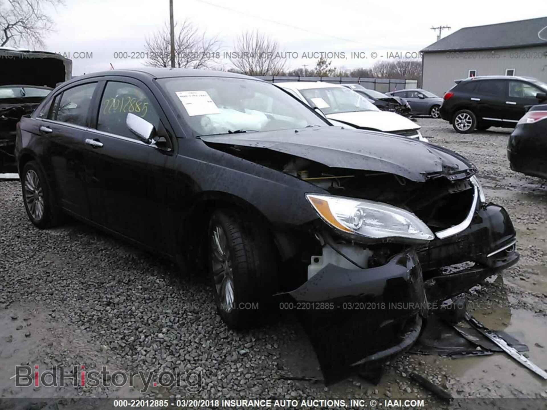 Фотография 1C3CCBCB1CN304883 - Chrysler 200 2012