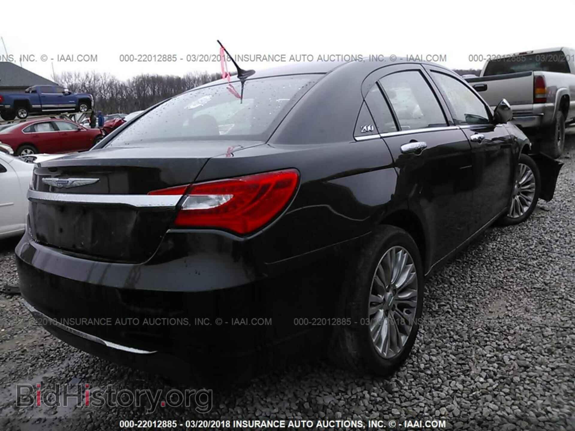 2012 Chrysler 200 - VIN: 1C3CCBCB1CN304883 - Фото 4