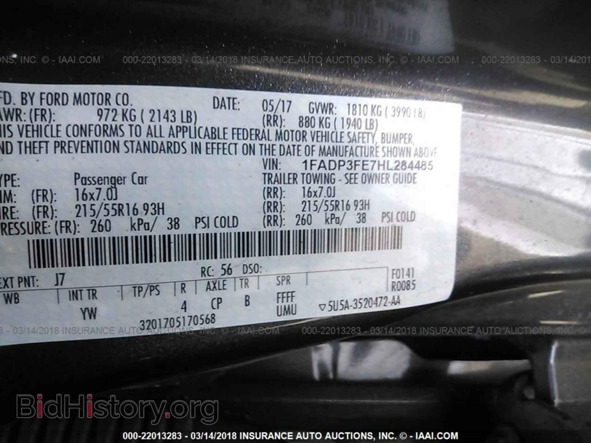 2017 Ford Focus - VIN: 1FADP3FE7HL284485 - Photo 9