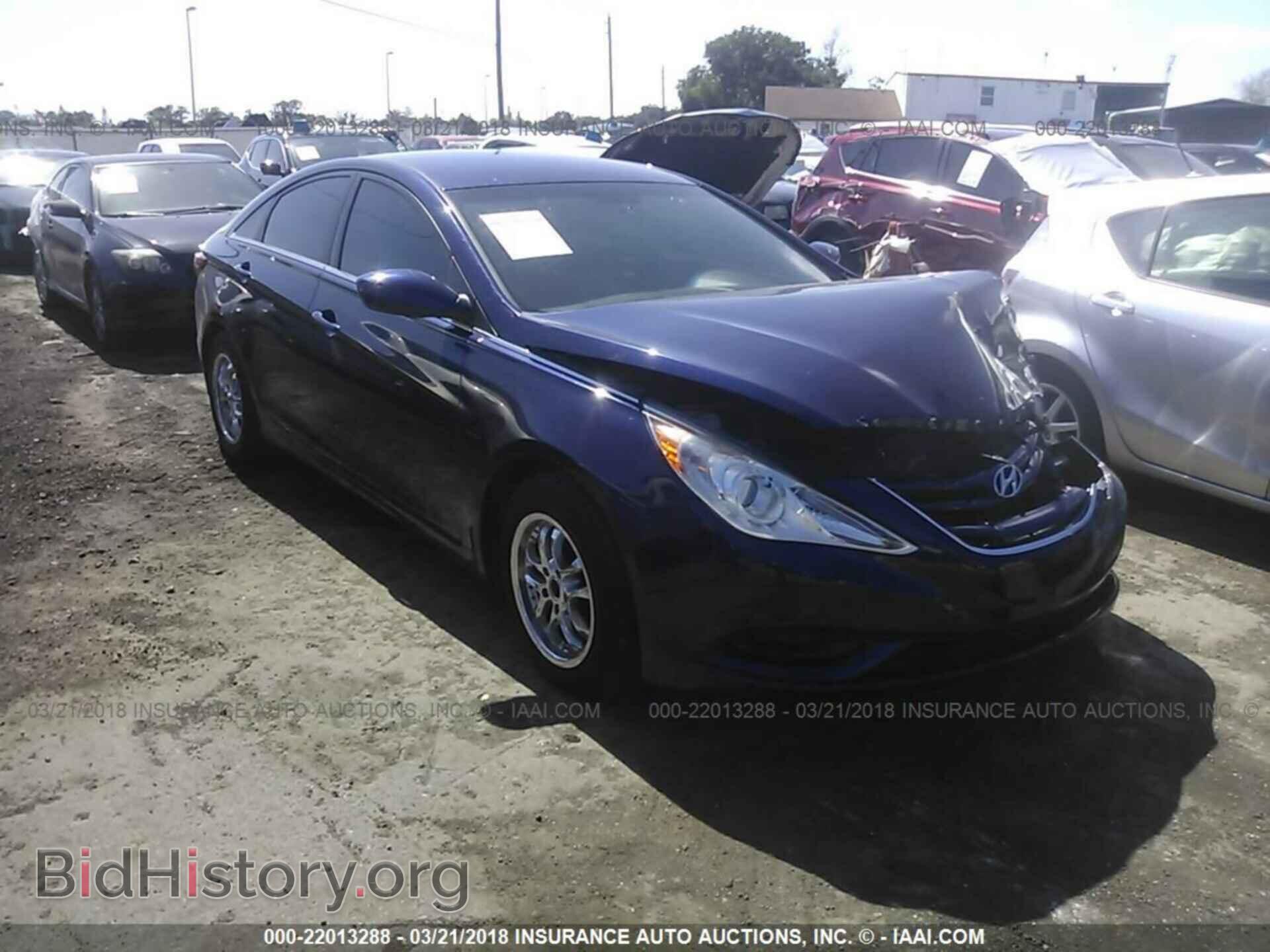 Фотография 5NPEB4AC4CH314841 - Hyundai Sonata 2012