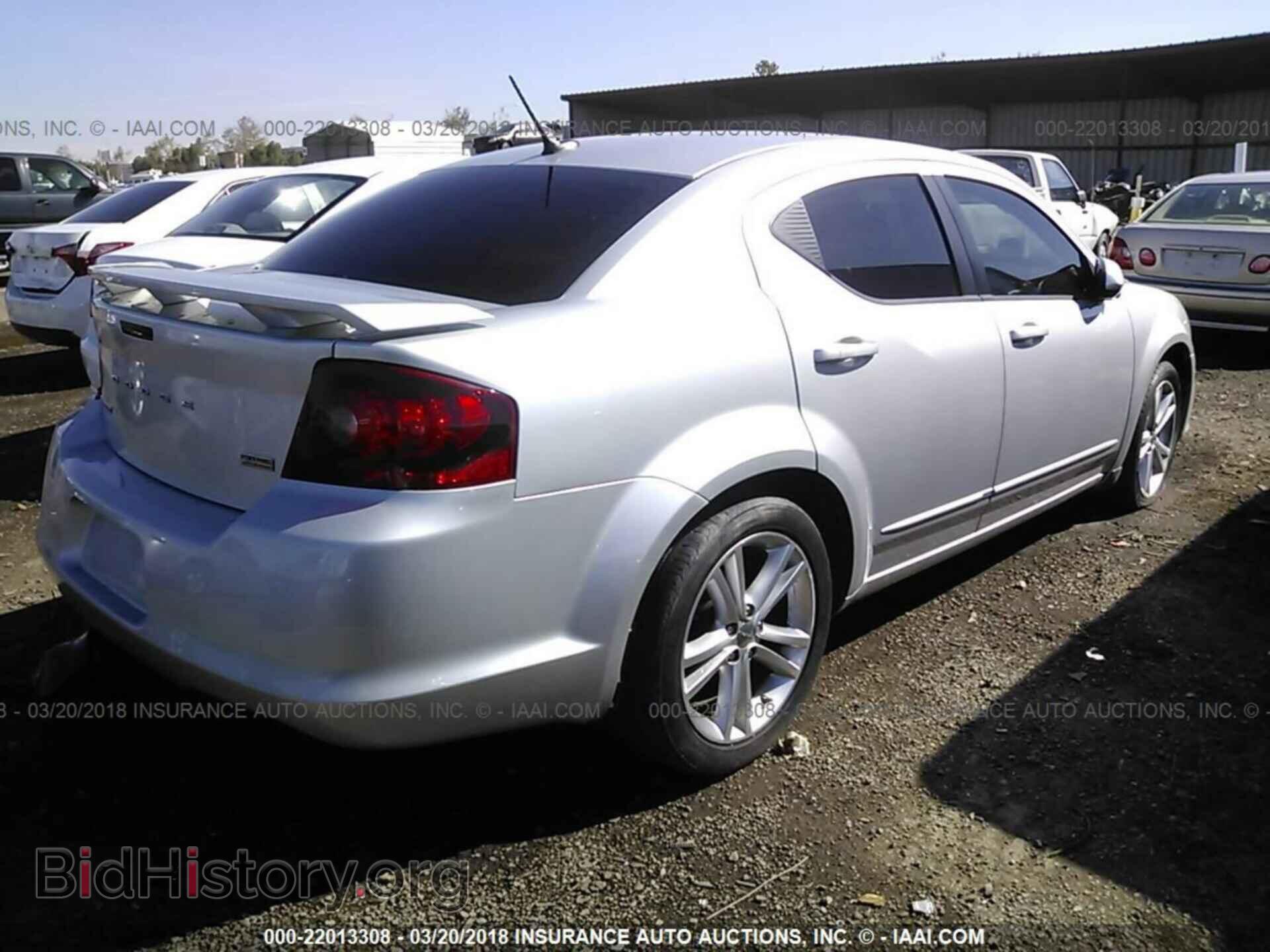 2012 Dodge Avenger - VIN: 1C3CDZEGXCN310003 - Фото 4