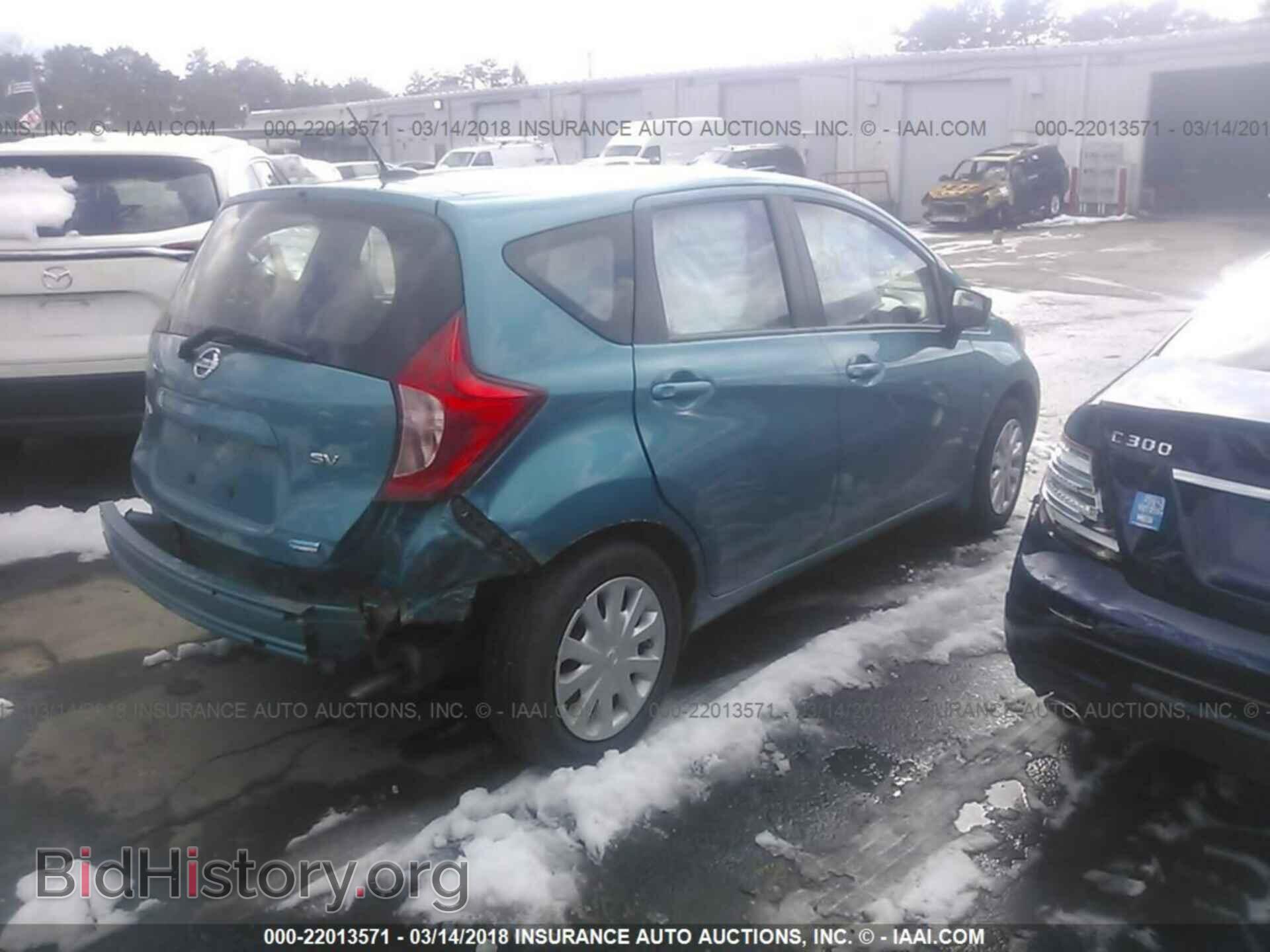 2015 Nissan Versa note - VIN: 3N1CE2CP2FL435801 - Фото 4