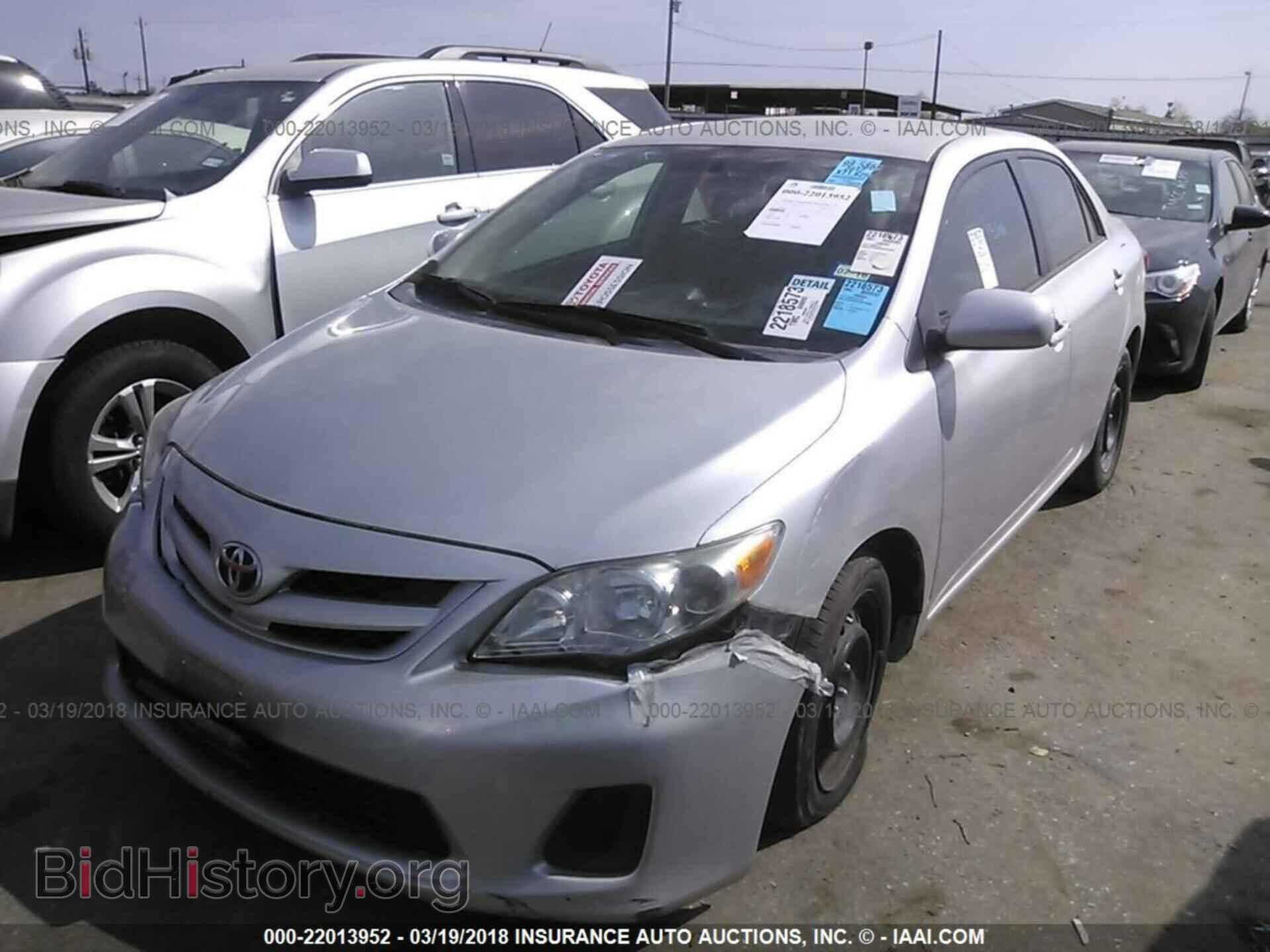 2012 Toyota Corolla - VIN: 5YFBU4EEXCP019366 - Фото 2