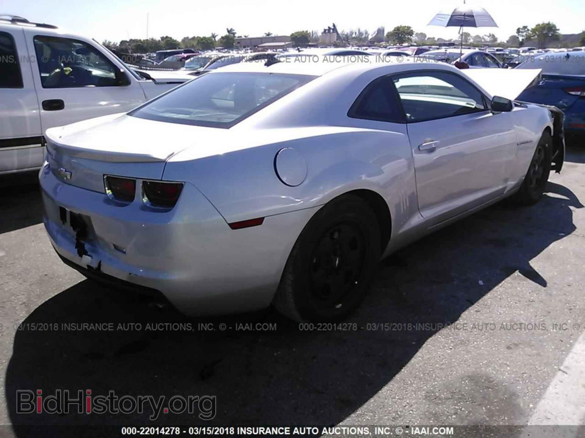 2012 Chevrolet Camaro - VIN: 2G1FE1E35C9113174 - Фото 4