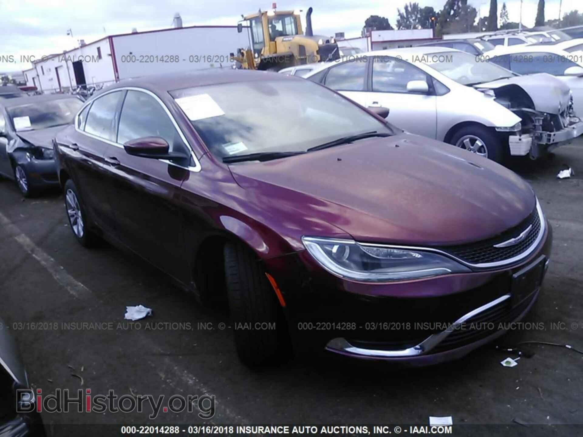 Photo 1C3CCCAB9FN711024 - Chrysler 200 2015