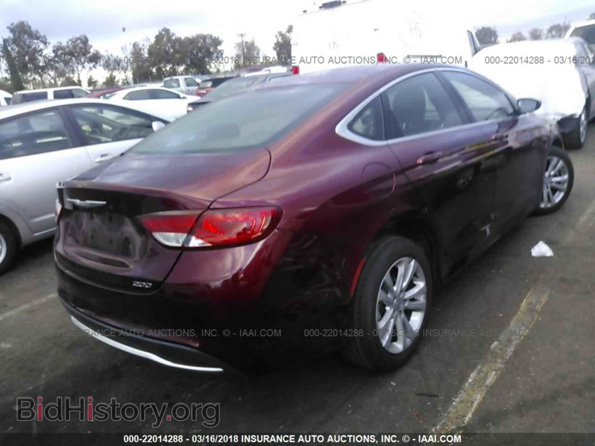 2015 Chrysler 200 - VIN: 1C3CCCAB9FN711024 - Photo 4