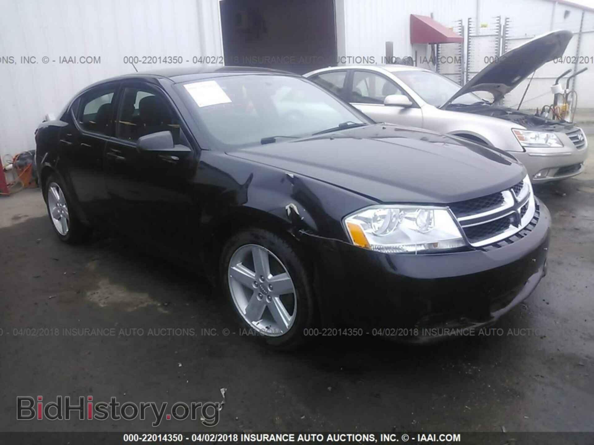 Фотография 1C3CDZAB2DN566471 - Dodge Avenger 2013