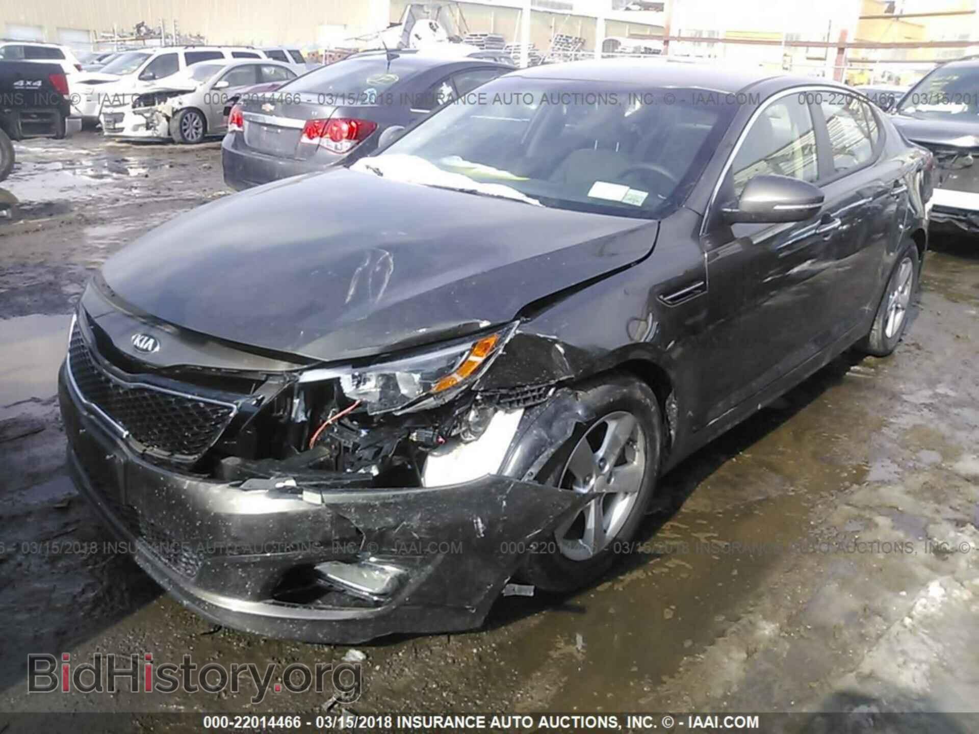 2015 Kia Optima - VIN: 5XXGM4A75FG403095 - Photo 2