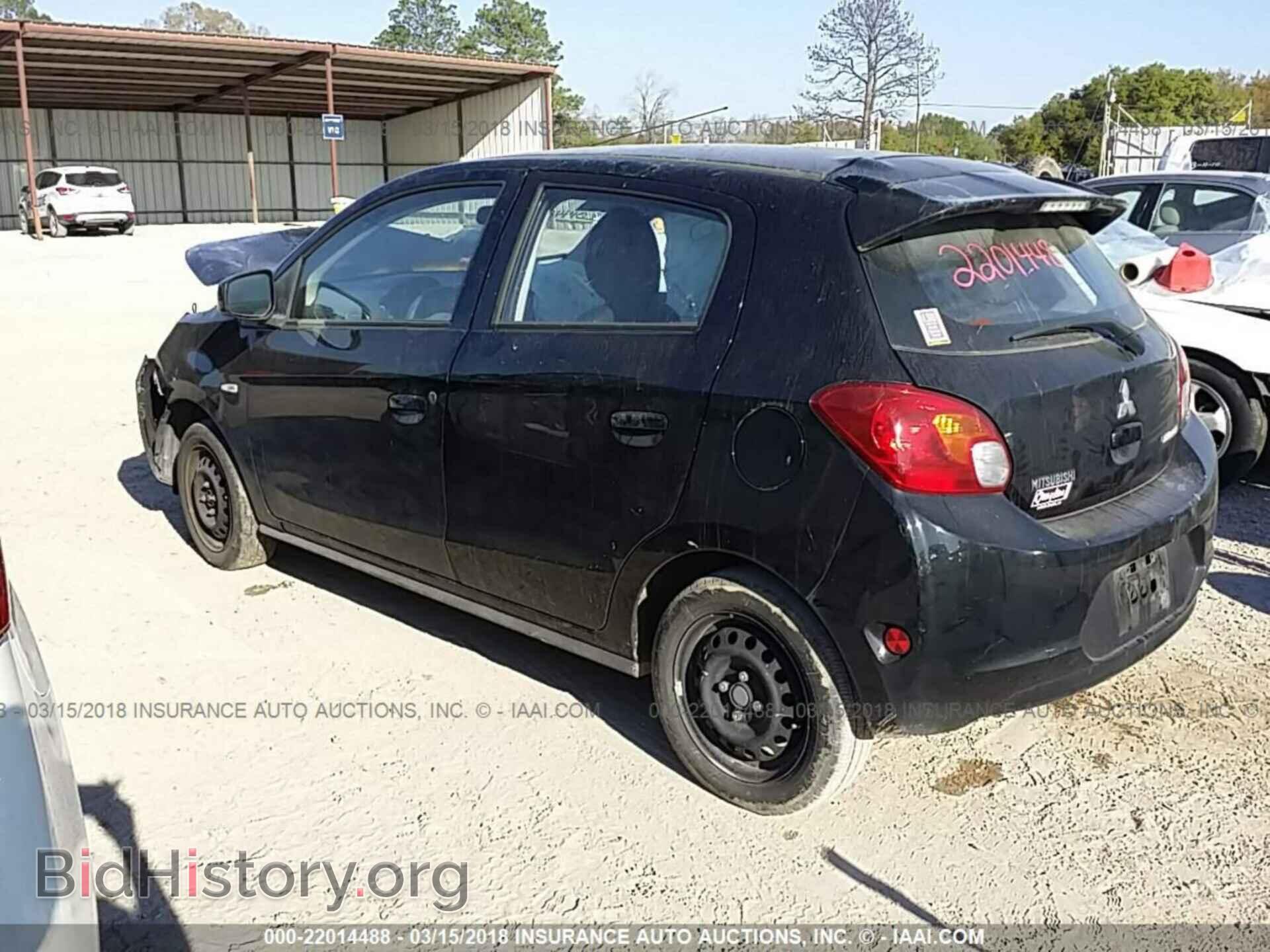 2014 Mitsubishi Mirage - VIN: ML32A3HJ2EH024087 - Фото 3