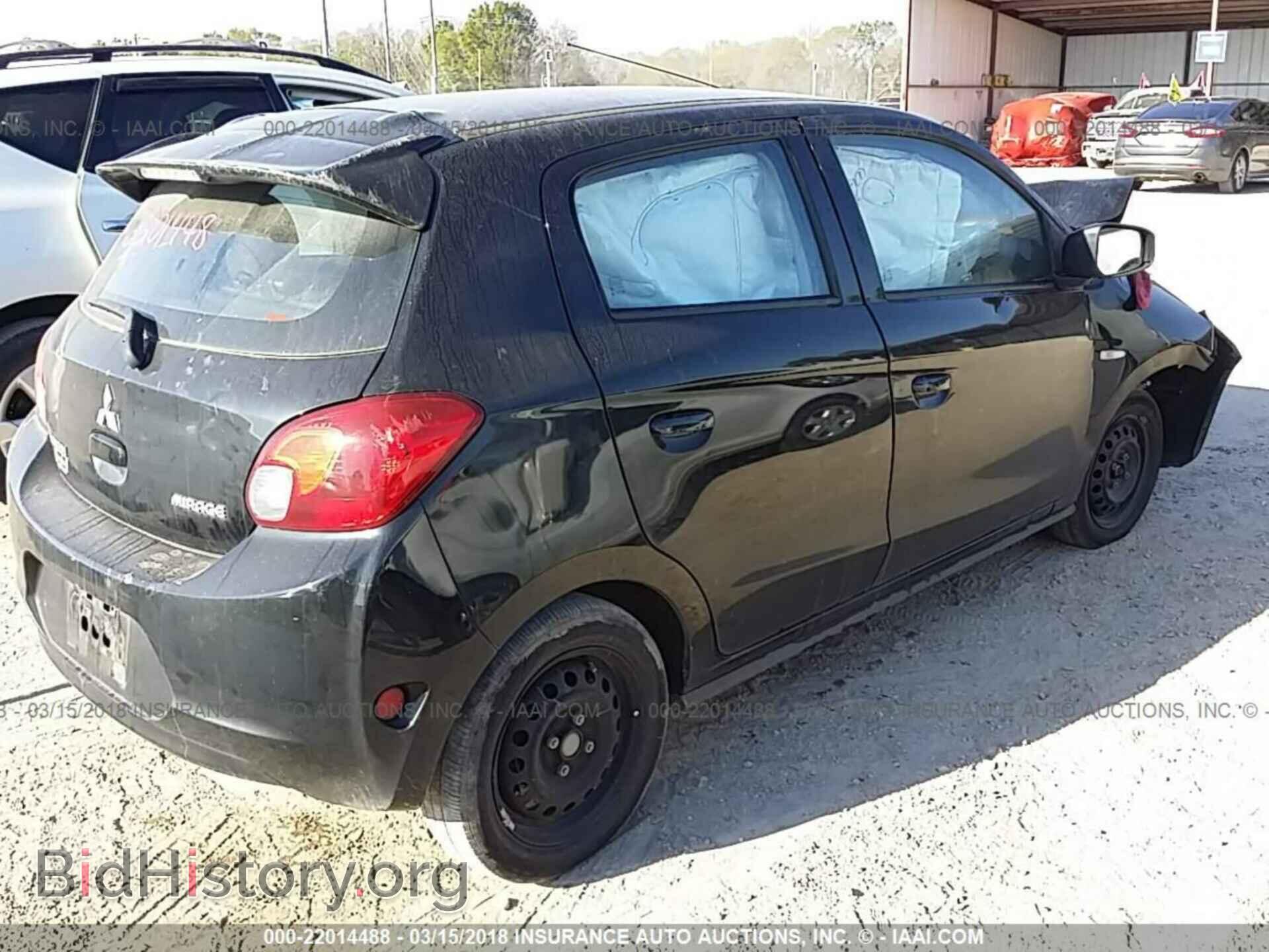 2014 Mitsubishi Mirage - VIN: ML32A3HJ2EH024087 - Фото 4